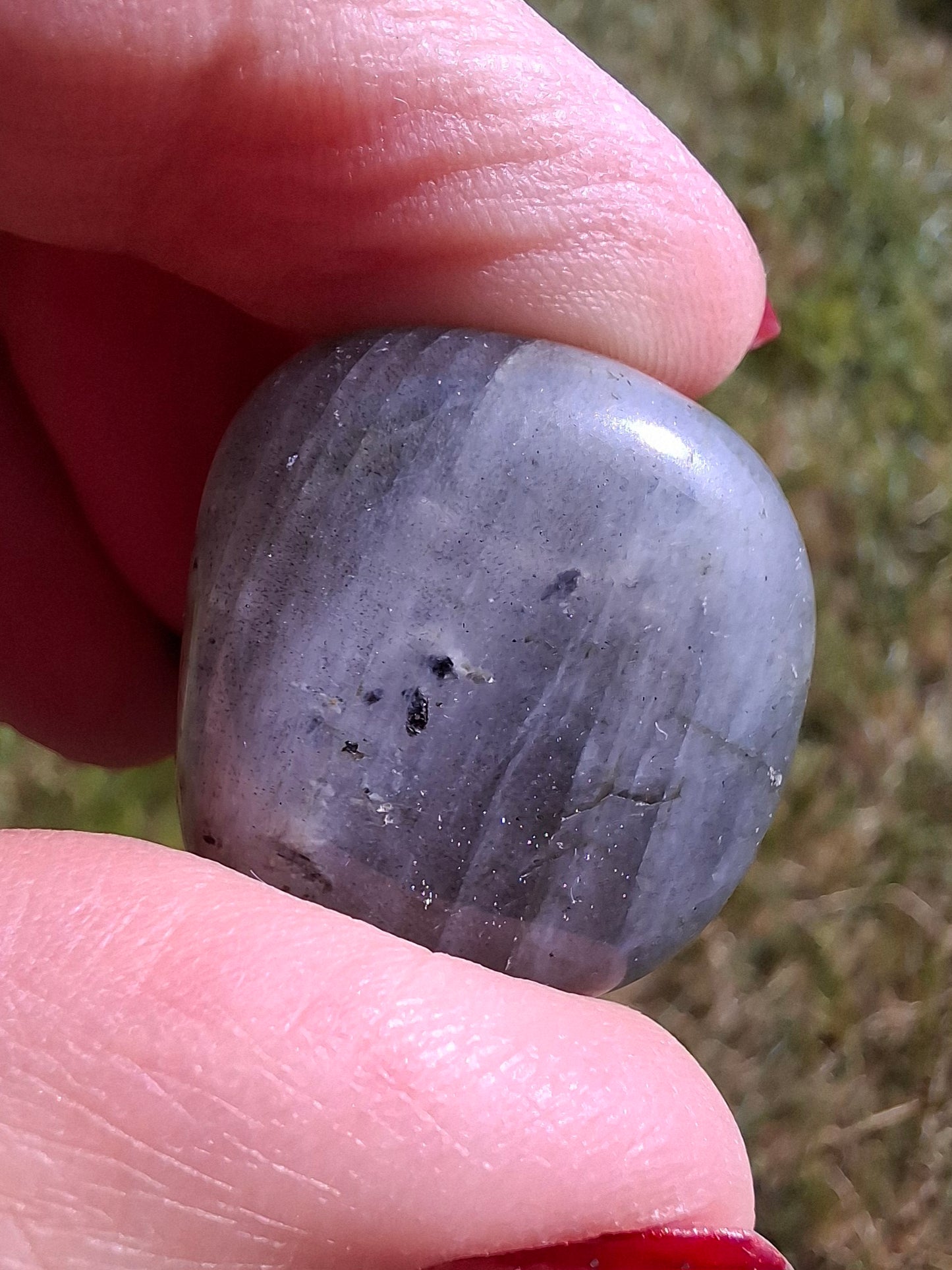 Labradorite, Tumble Stone, Crystal (Ref: T213)