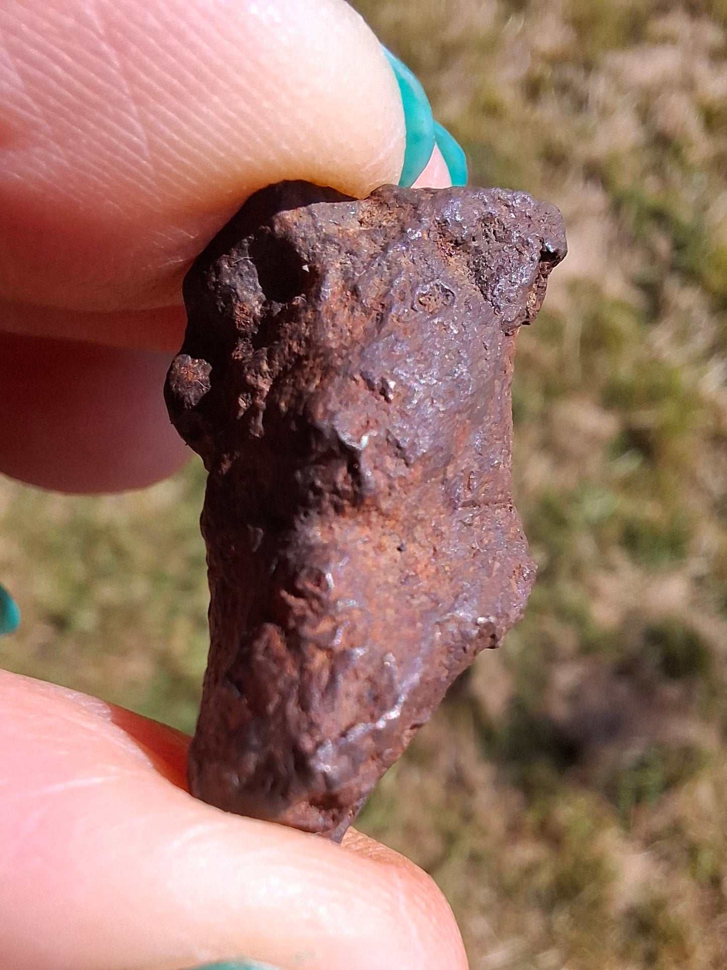 Gebel Kamil Iron Meteorite, 13.55g (Ref: K43)