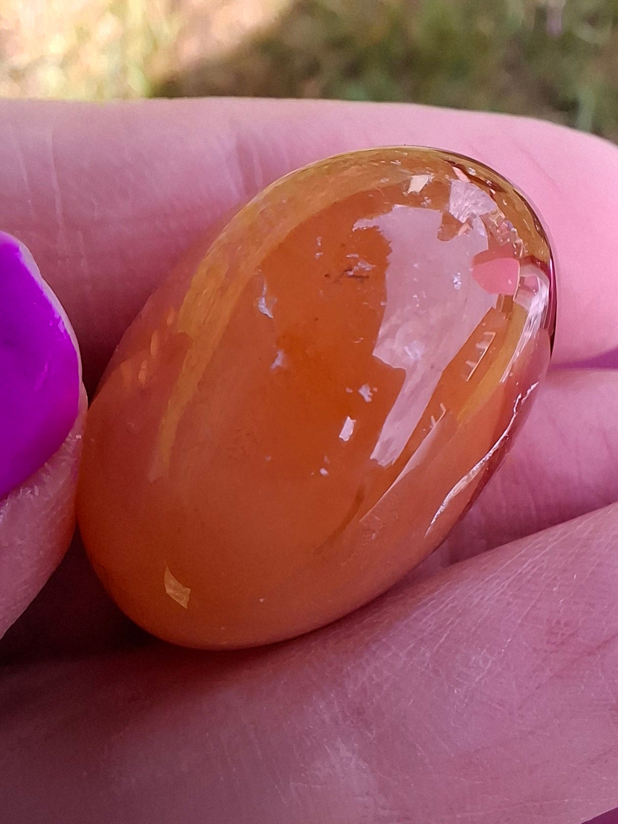 Carnelian, Tumble Stone, Crystal (Ref: T66)