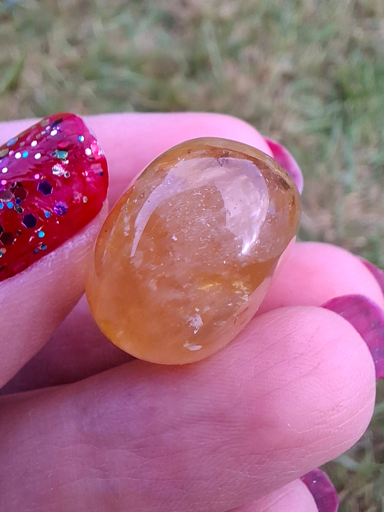 Golden Healer, Tumble Stone, Crystal (Ref: T190)