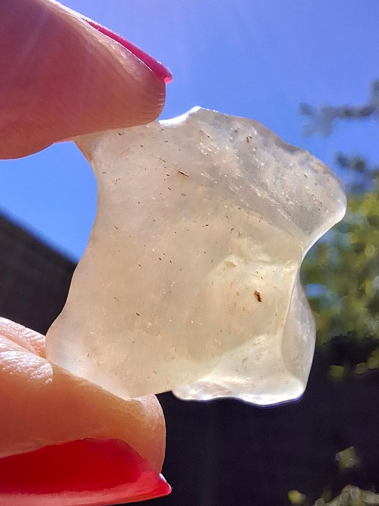 Libyan Desert Glass Piece, 5.68g, Tektite (Ref: LE258)