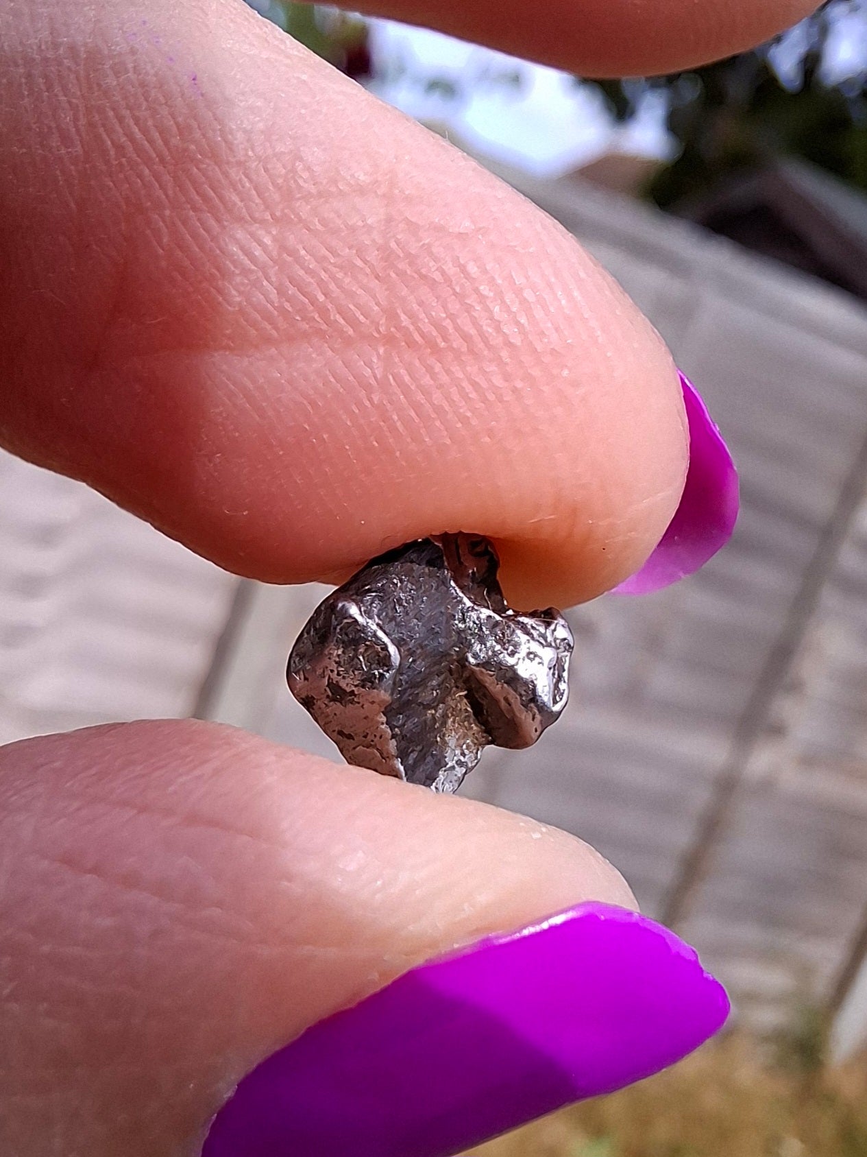 Campo del Cielo, 0.91g, Nickel Iron Meteorite (Ref: C1)