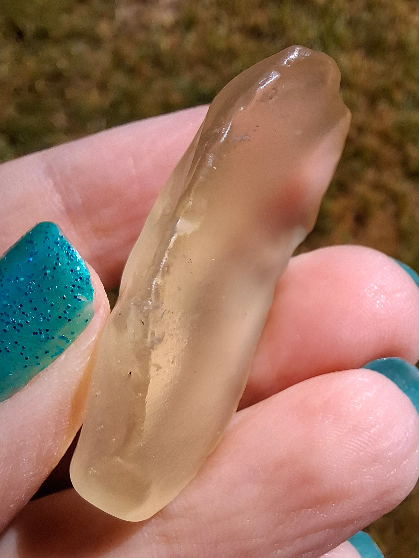 Libyan Desert Glass Piece, 12.08g, Tektite