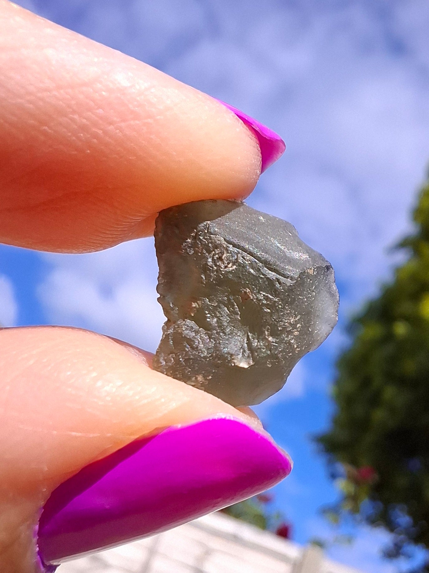 Moldavite Piece, 1.16g, Tektite (Ref: 1461)