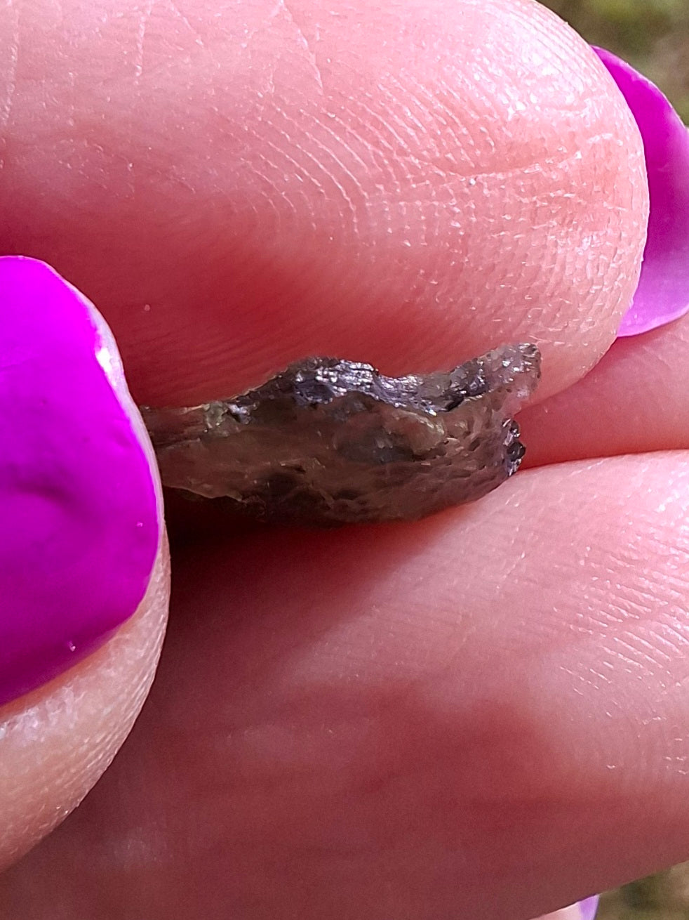 Moldavite small Piece, 0.30g, Tektite (Ref: 1437)
