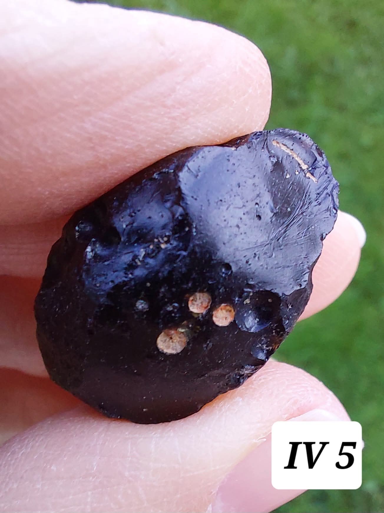 Ivory Coast (Ivorite), RAREST TEKTITE IN THE WORLD, 8.88g, Tektite (Ref: IV5)