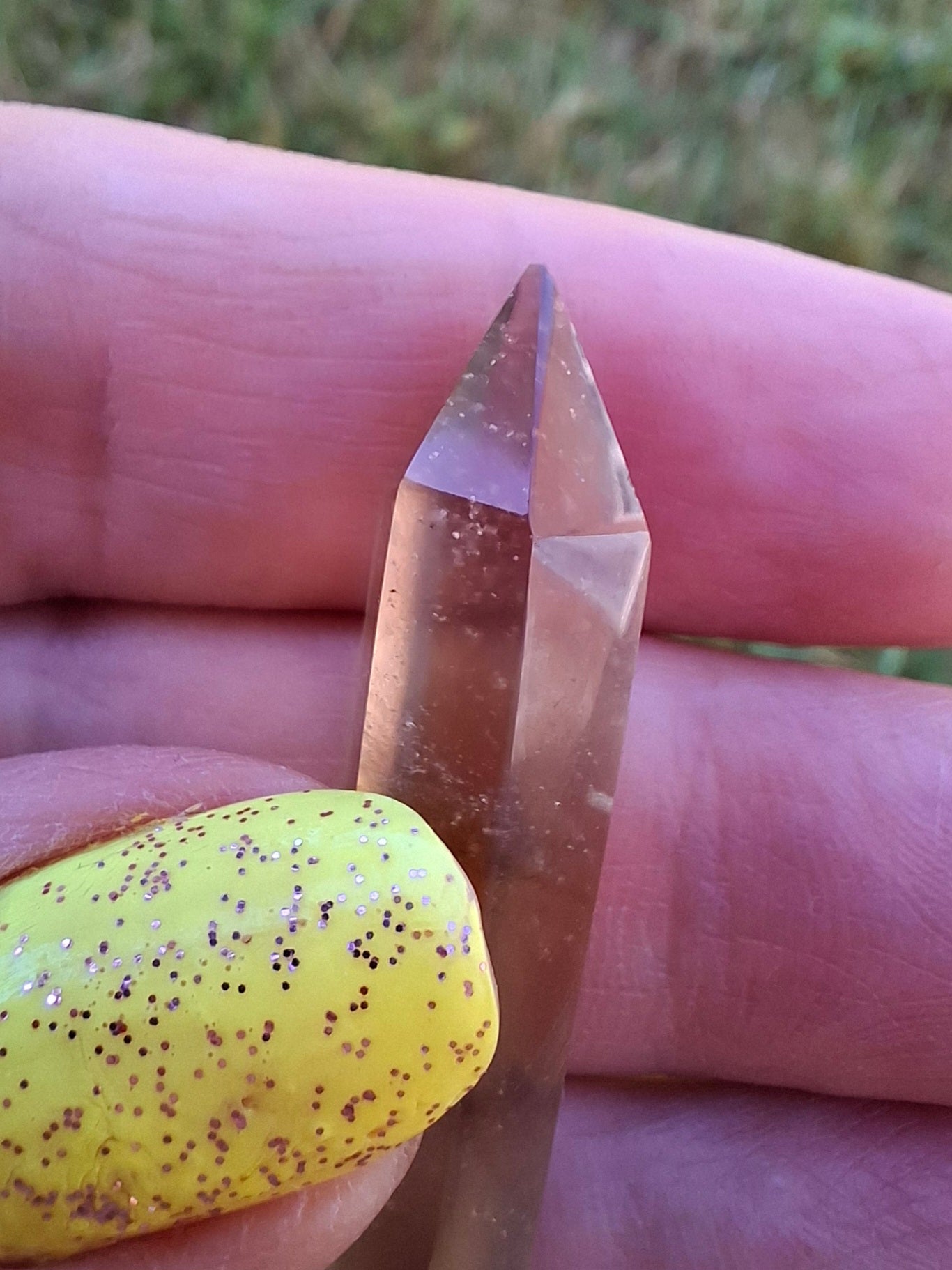 Libyan Desert Glass DT Carving, 4.71g, Tektite (Ref: LDT9)