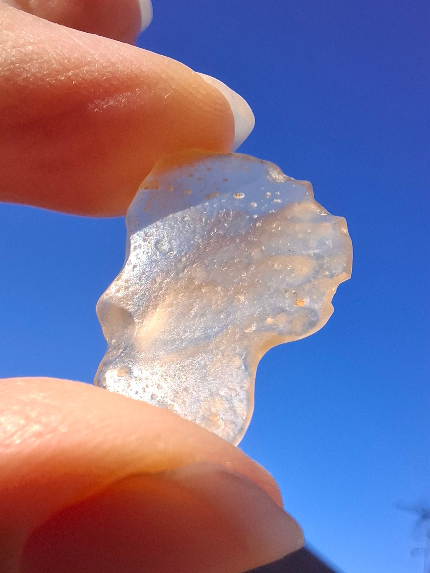 Libyan Desert Glass small Piece, 1.85g, Tektite (Ref: LE256)
