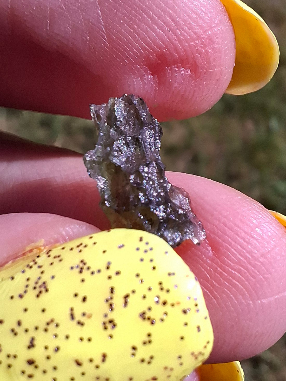 Moldavite small Piece, 0.34g, Tektite (Ref: 1476)