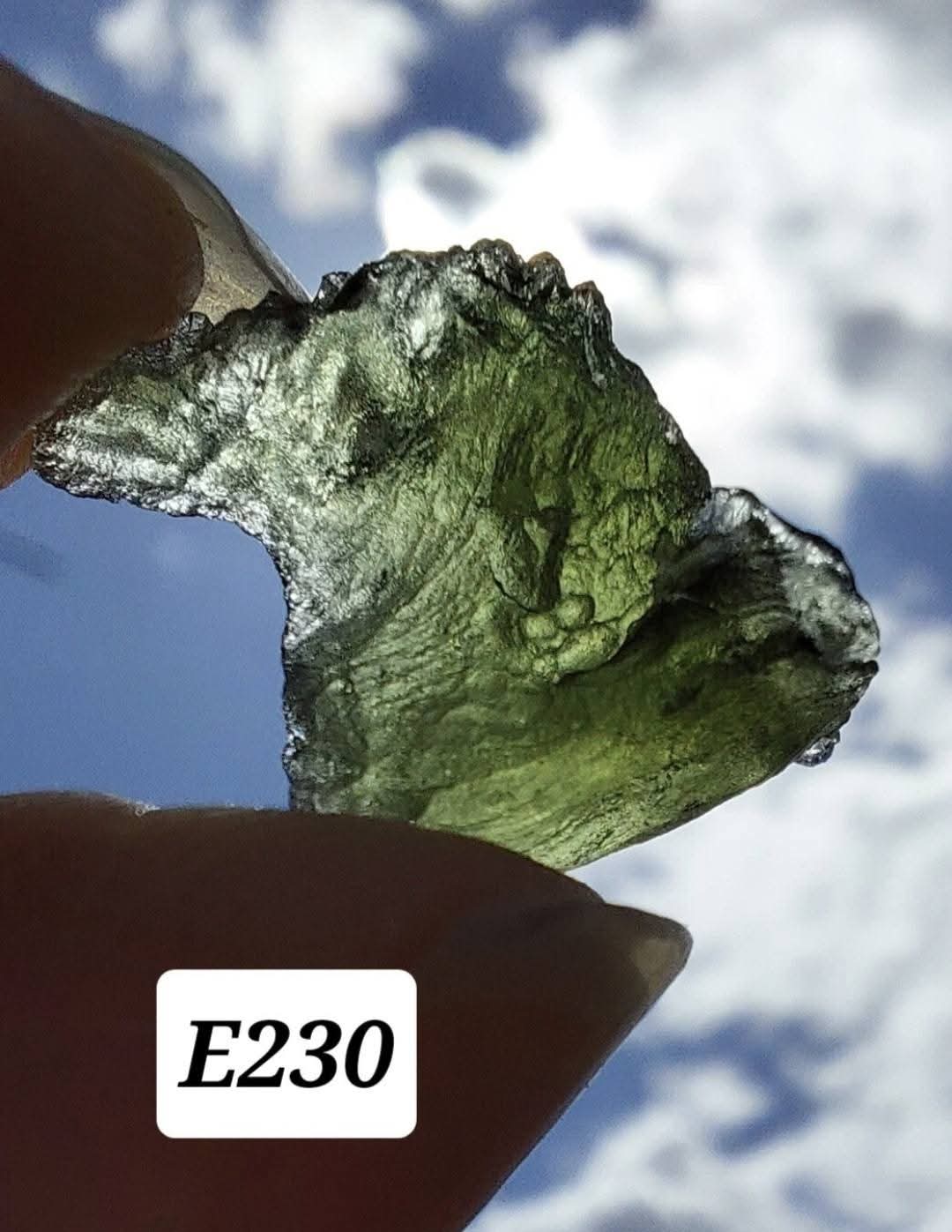Moldavite Piece, 1.10g, Tektite (Ref: E230)