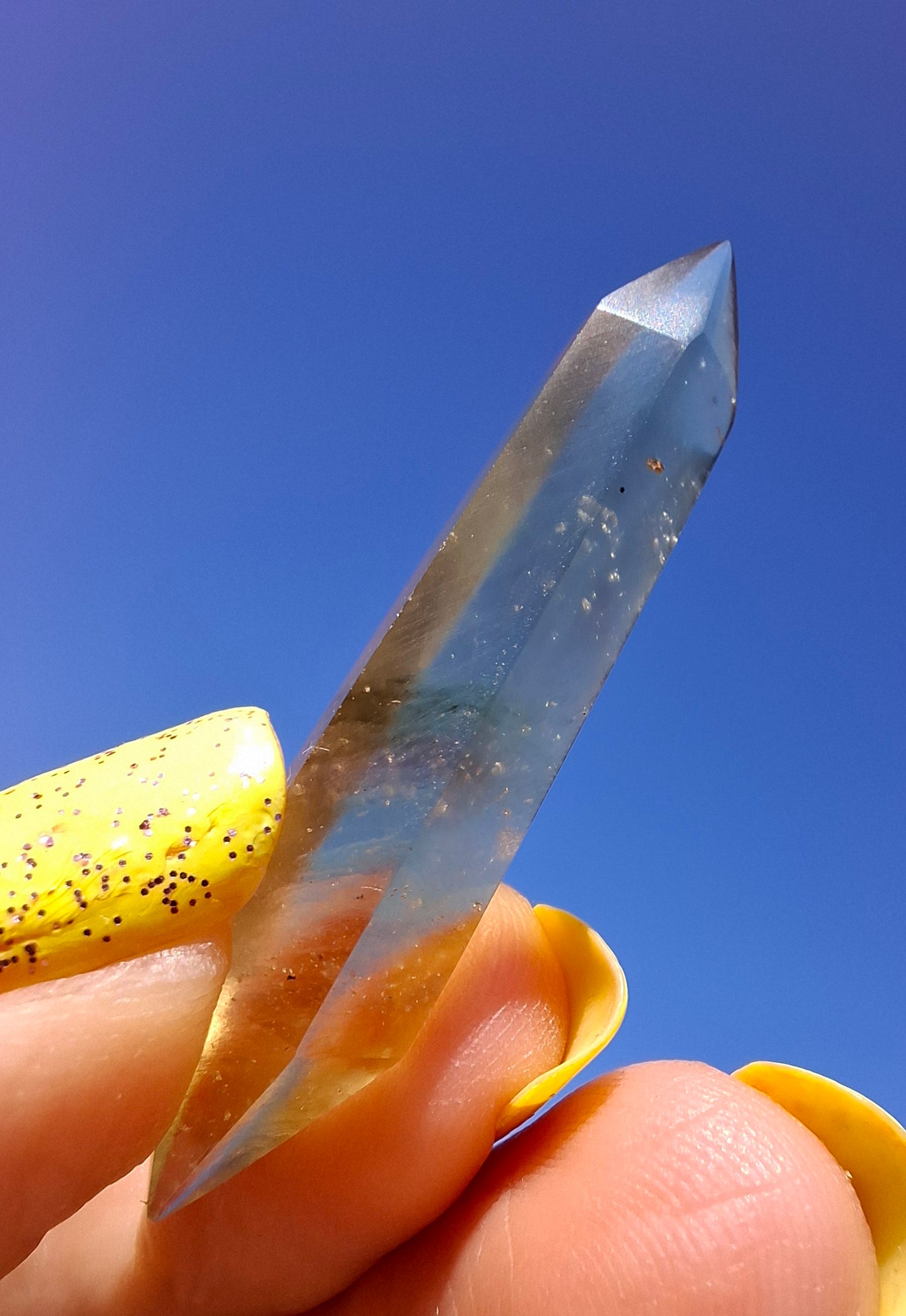 Libyan Desert Glass DT Carving, 4.71g, Tektite (Ref: LDT9)
