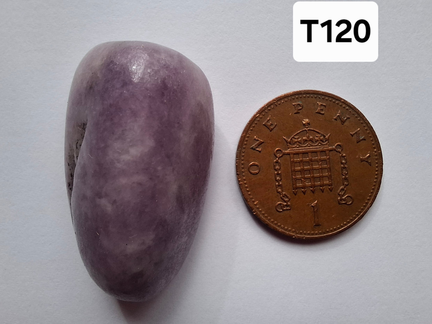 Lepidolite, Tumble Stone, Crystal (Ref: T120)