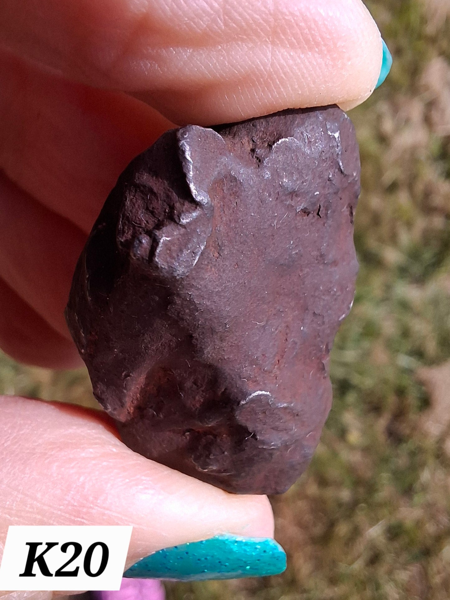 Gebel Kamil Iron Meteorite, 40.04g (Ref: K20)
