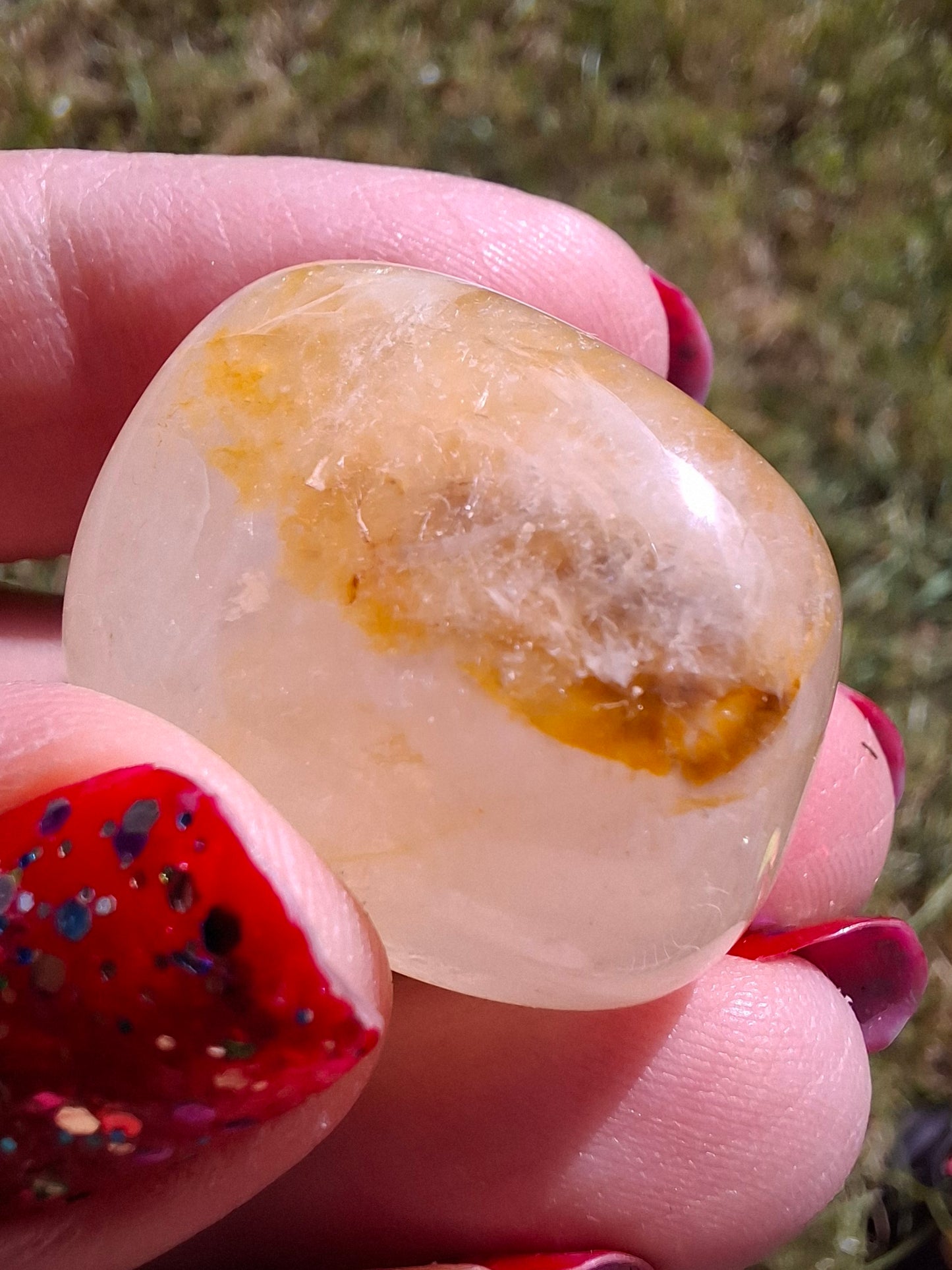 Golden Healer, Tumble Stone, Crystal (Ref: T193)