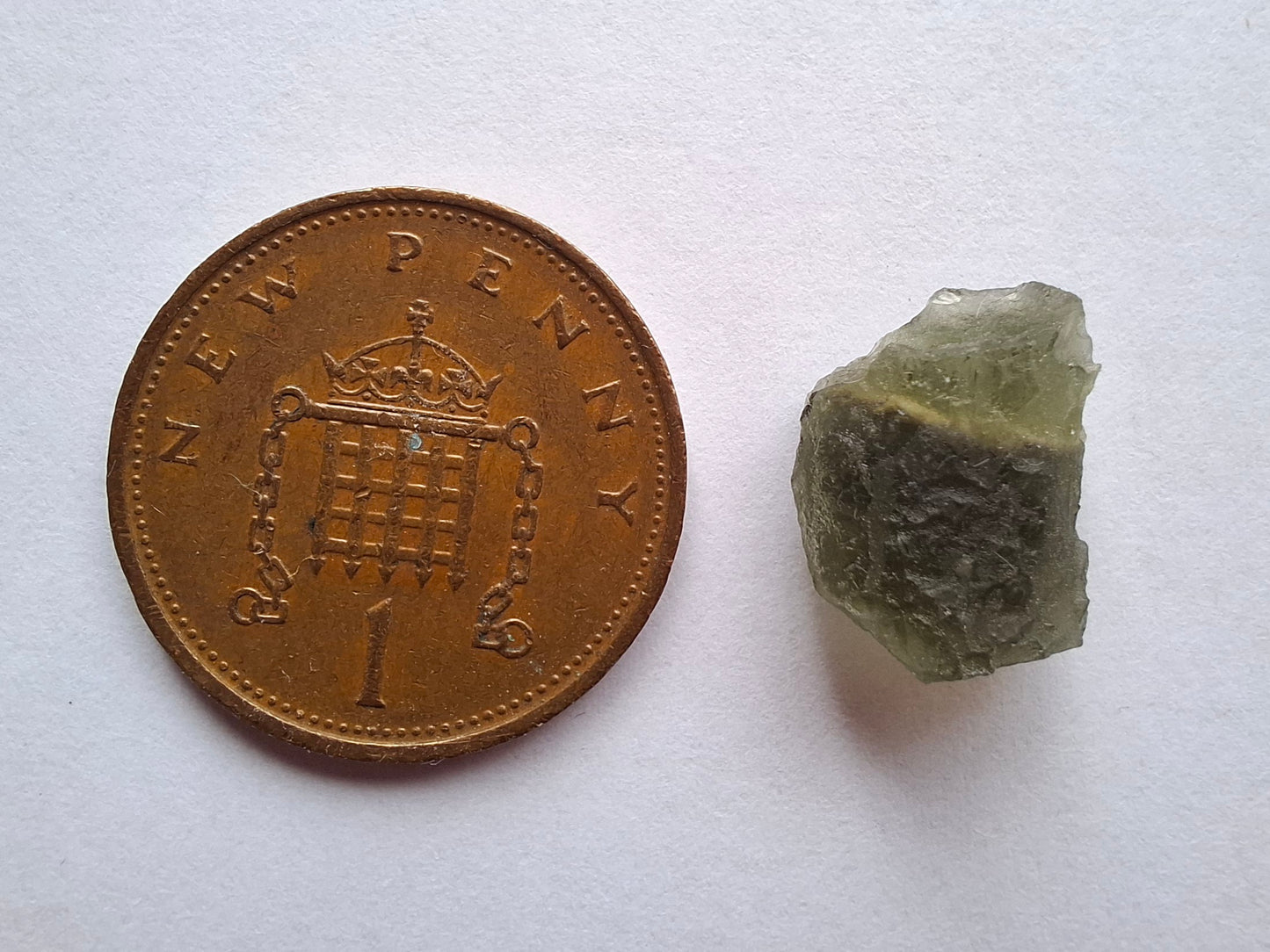 Moldavite Piece, 1.00g, Tektite (Ref: 1399)