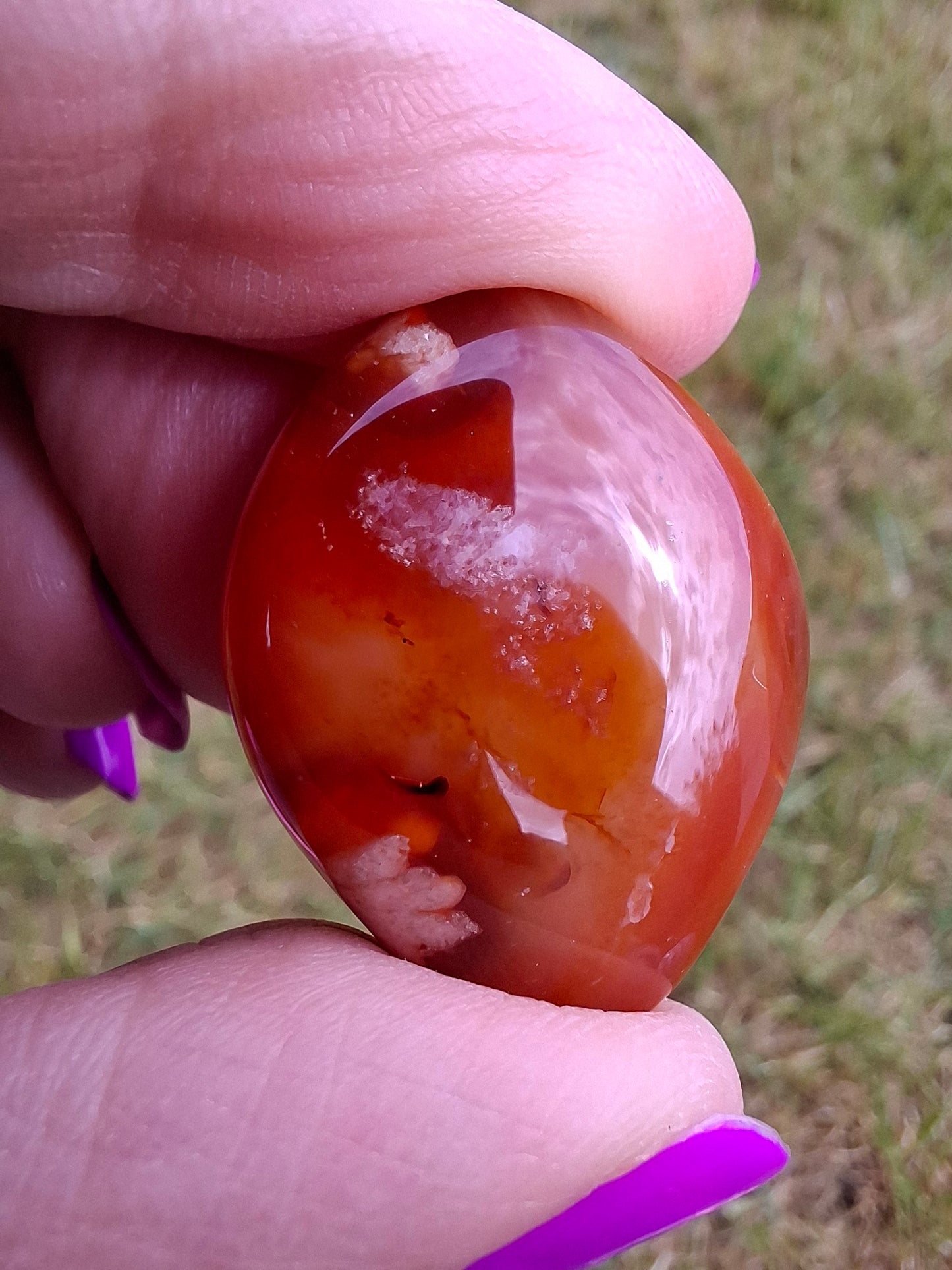 Carnelian, Tumble Stone, Crystal (Ref: T63)