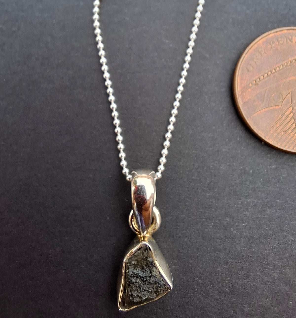 Bead Round, 1.0mm, 18 inch, 925 Silver CHAIN (Ref chain-3)