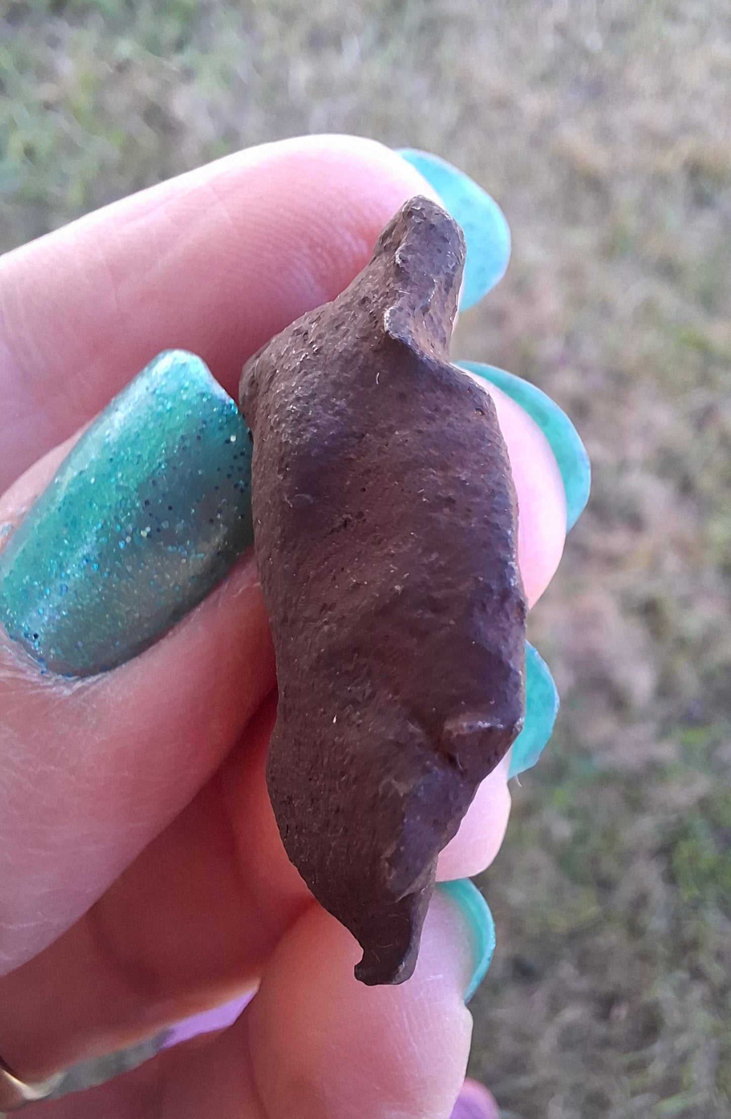 Gebel Kamil Iron Meteorite, 17.54g (Ref: K49)