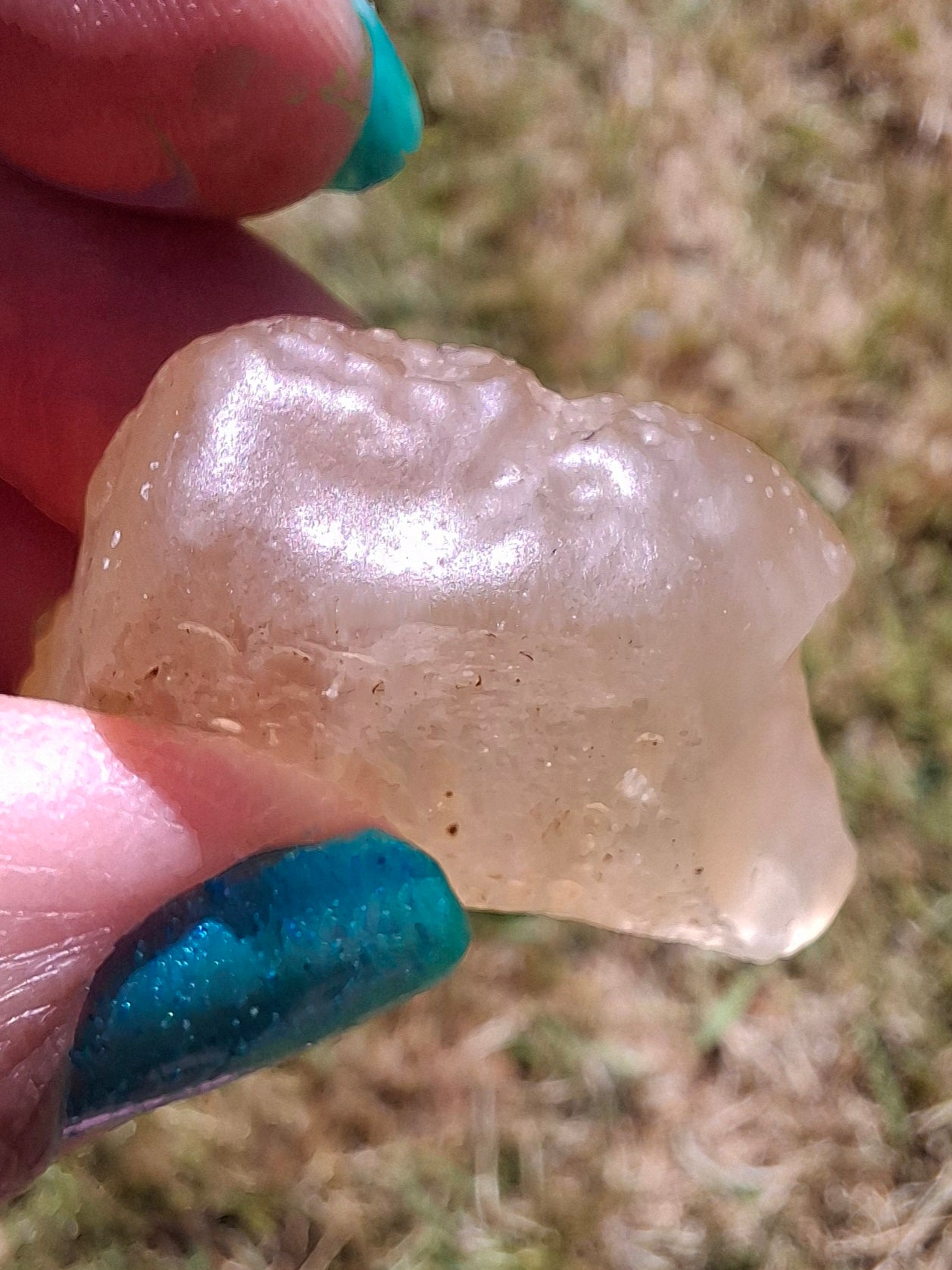 Libyan Desert Glass Piece, 15.20g, Tektite (Ref: LE276)