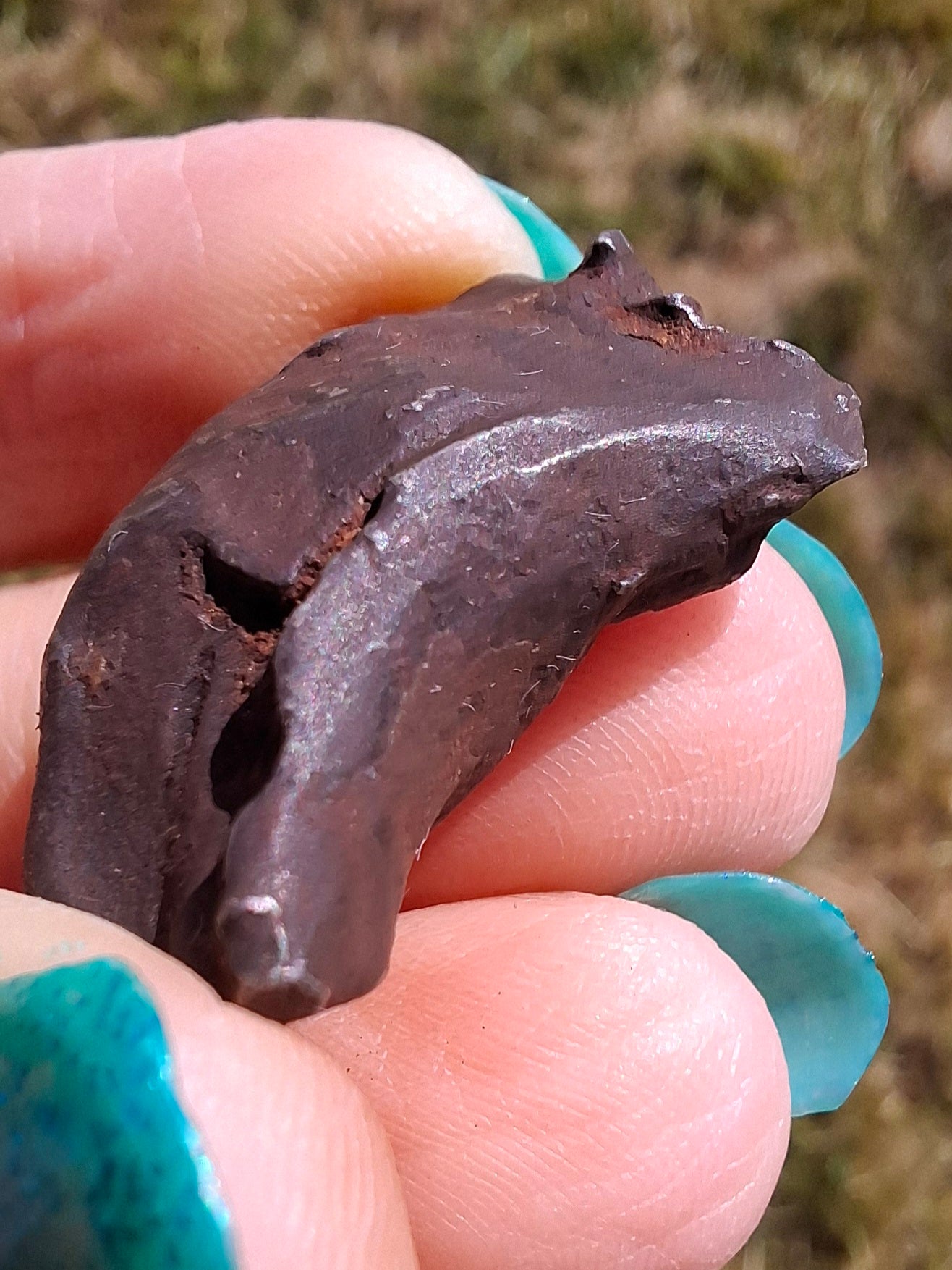 Gebel Kamil Iron Meteorite, 19.66g (Ref: K40)