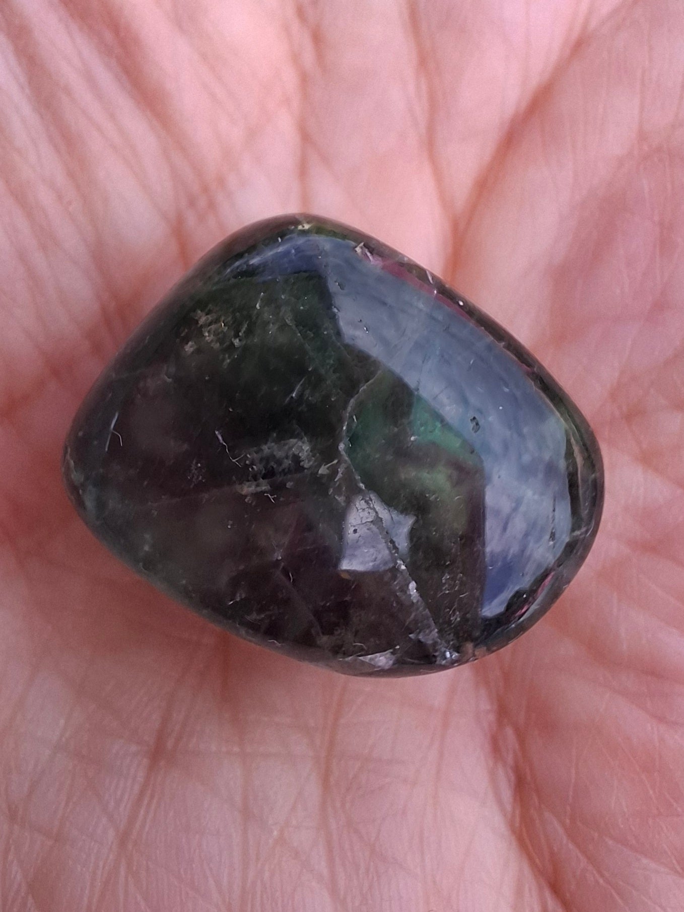 Fluorite, Tumble Stone, Crystal (Ref: T57)