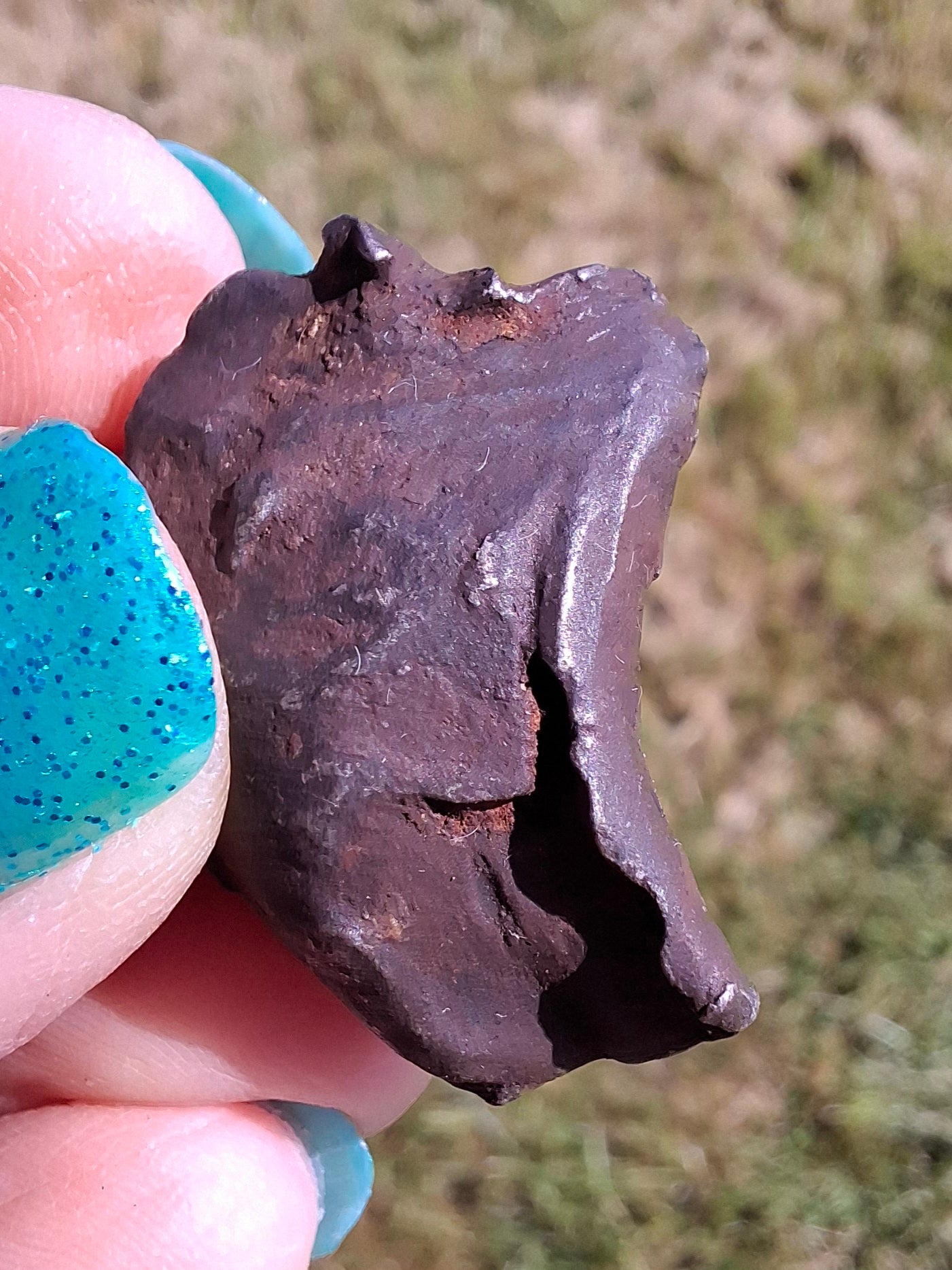 Gebel Kamil Iron Meteorite, 19.66g (Ref: K40)