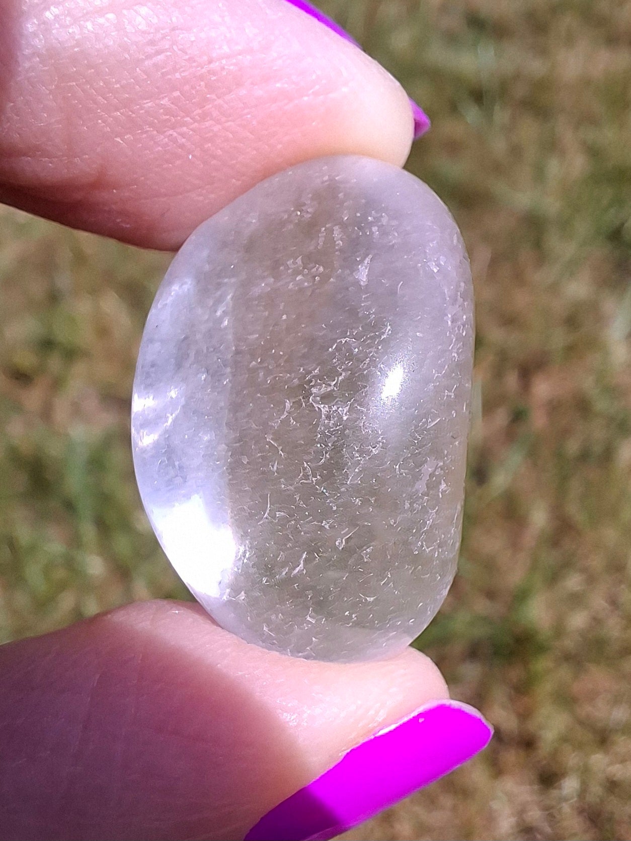 Clear Quartz, Tumble Stone, Crystal (Ref: T29)