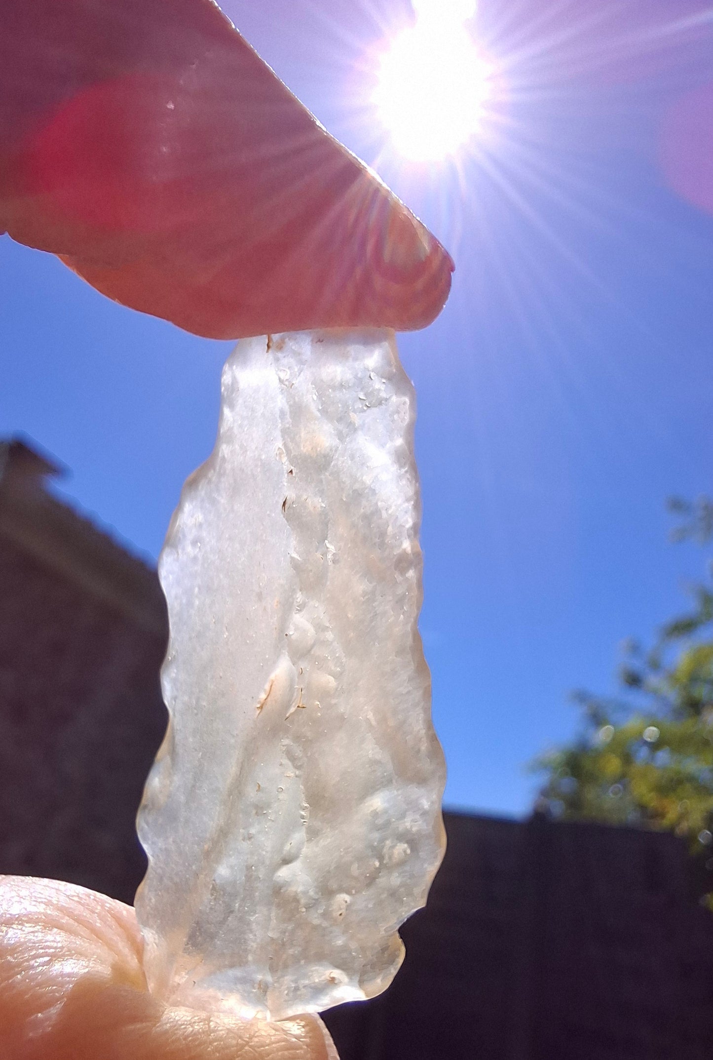 Libyan Desert Glass Piece, 7.46g, Tektite (Ref: LE5)