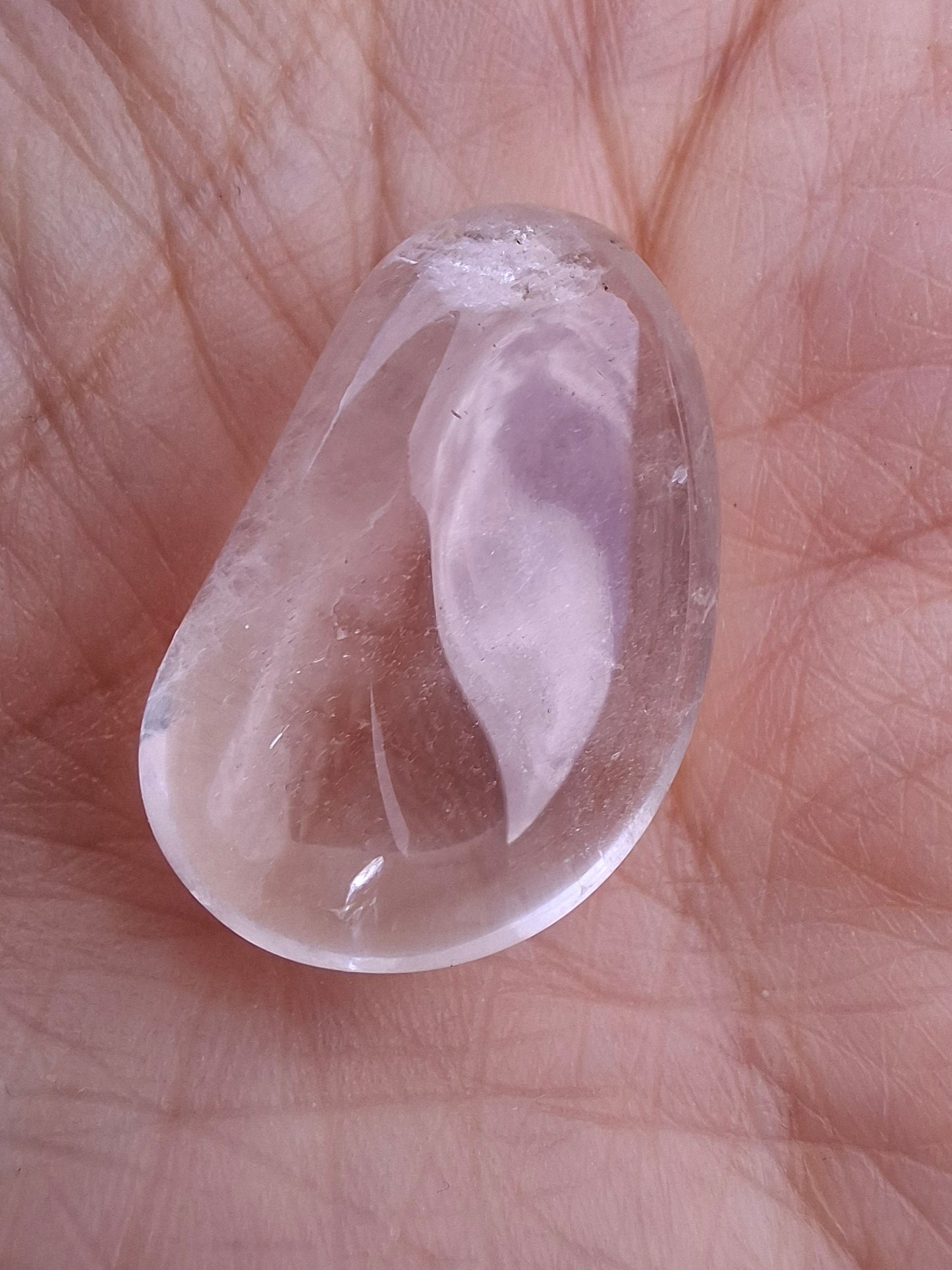 Clear Quartz, Tumble Stone, Crystal (Ref: T25)