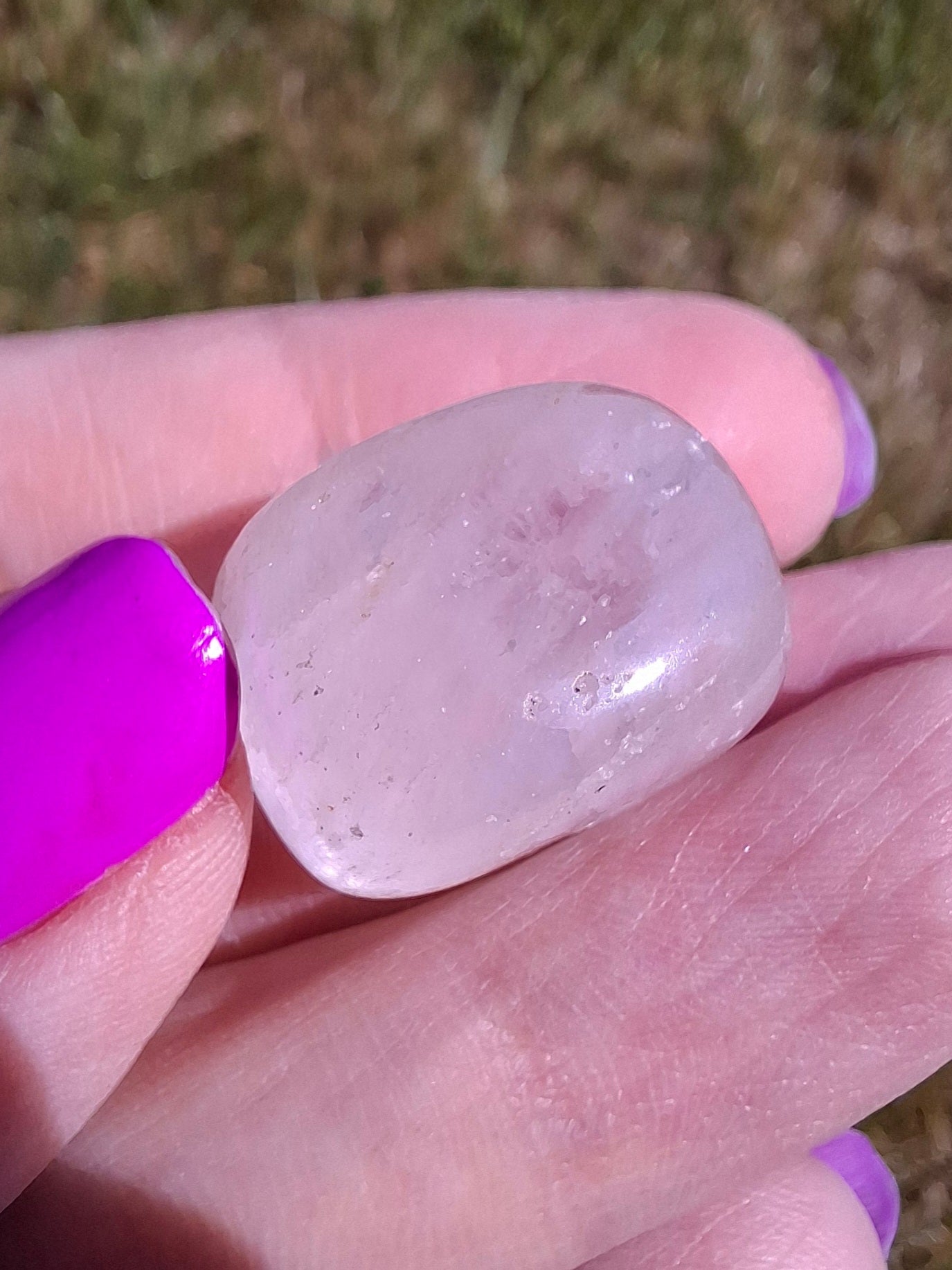 Clear Quartz, Tumble Stone, Crystal 🌈 (Ref: T26)