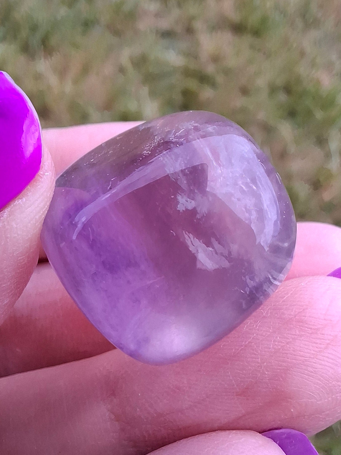 Fluorite, Tumble Stone, Crystal (Ref: T52)