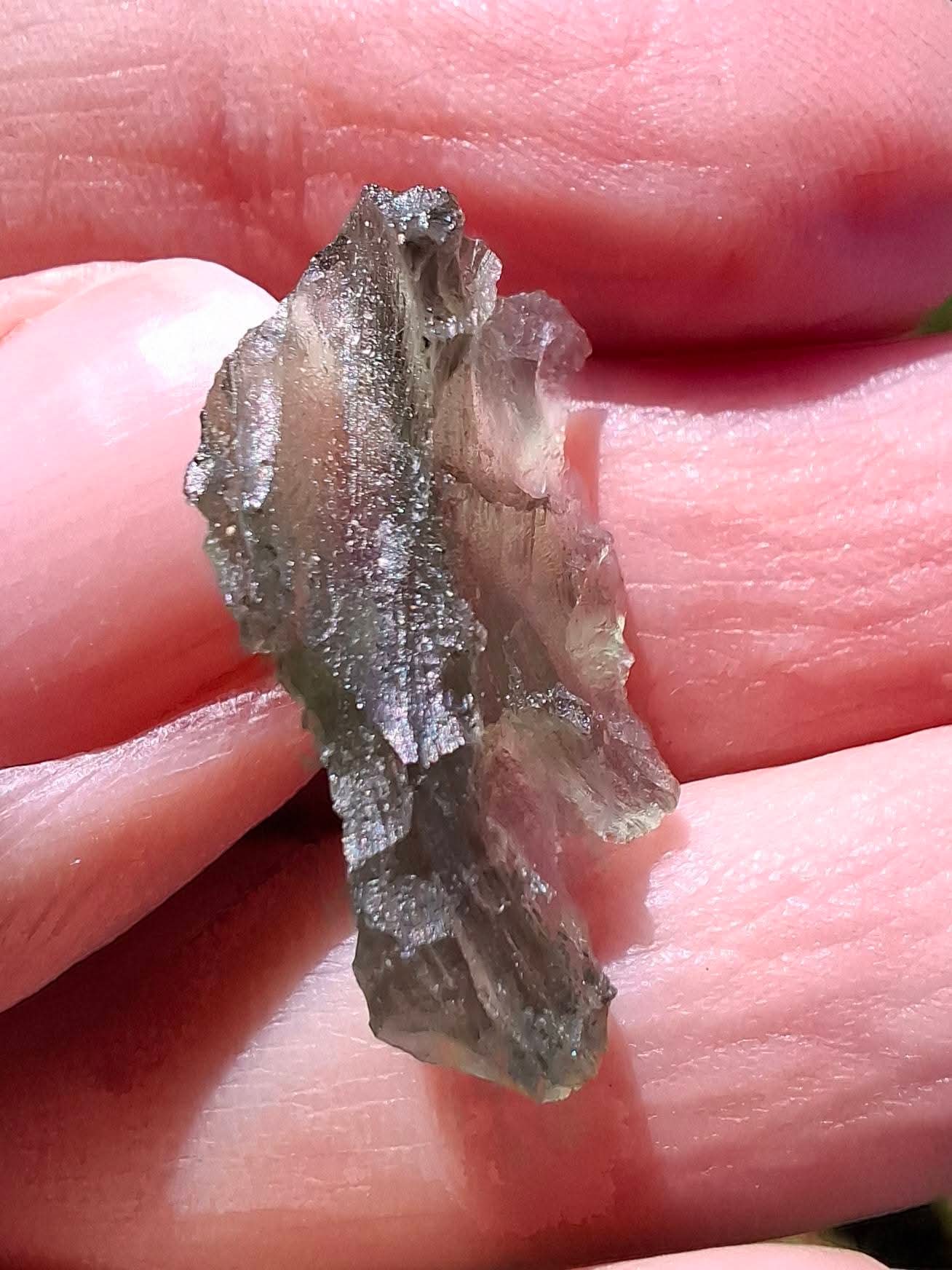 Moldavite Piece, PARYZ, 1.54g, Tektite (Ref: 1360)
