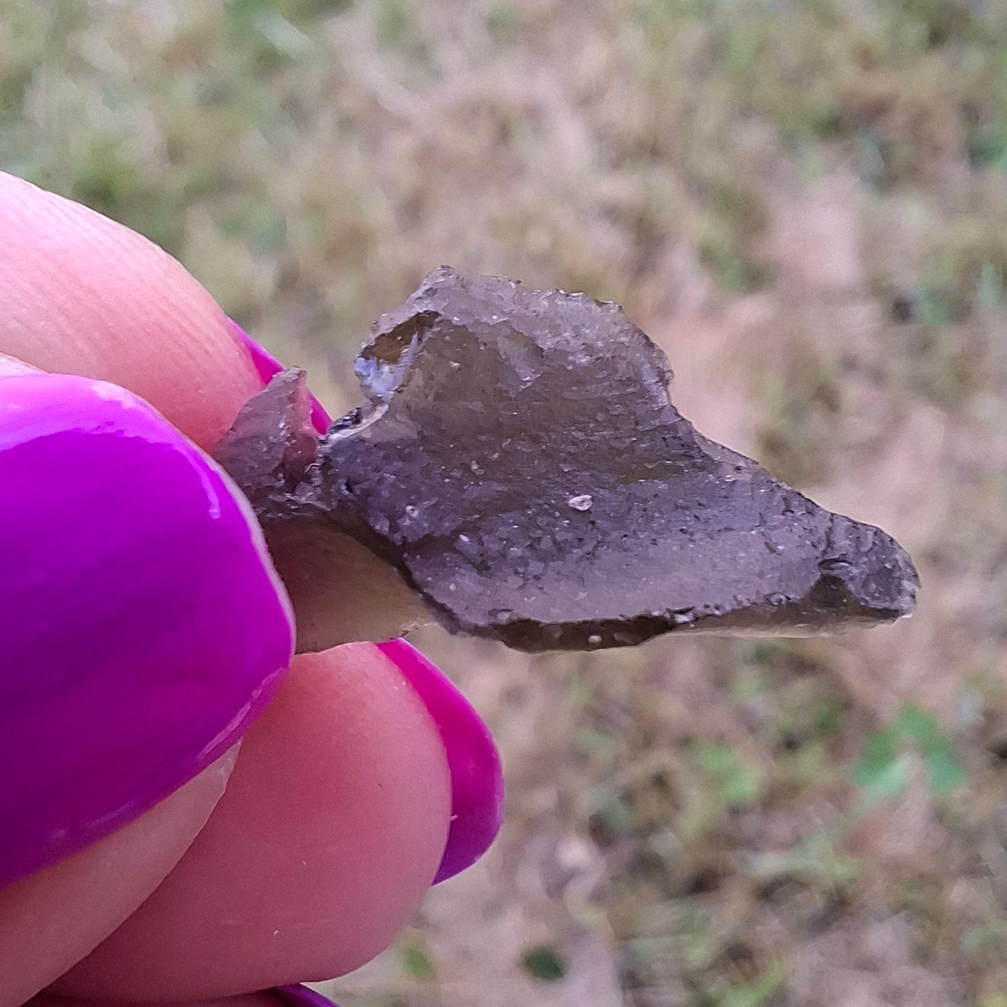 Moldavite Piece, 1.08g, Tektite (Ref: 1429)