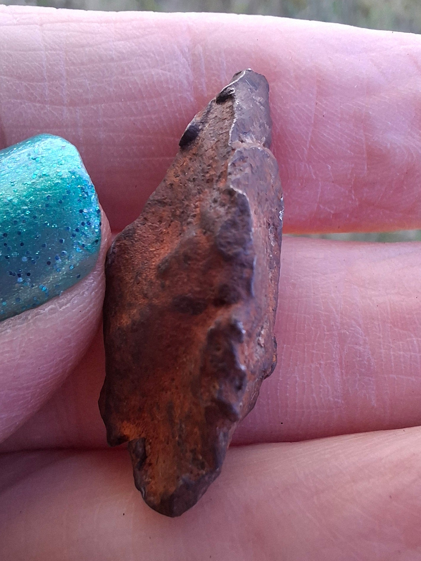 Gebel Kamil Iron Meteorite, 9.78g (Ref: K39)