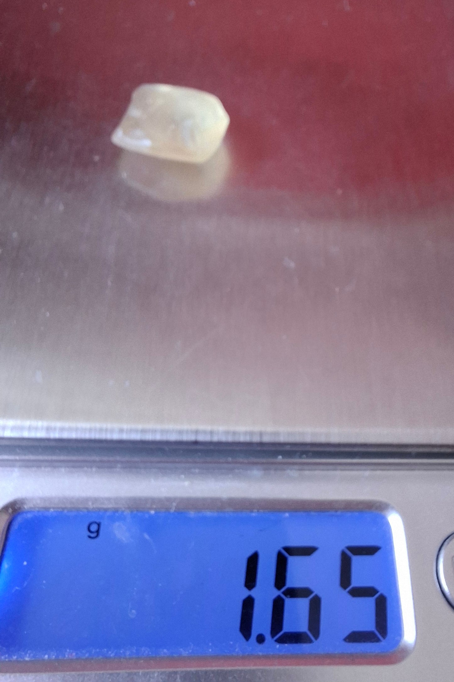 Libyan Desert Glass small Piece, 1.65g, Tektite (Ref: L1351)