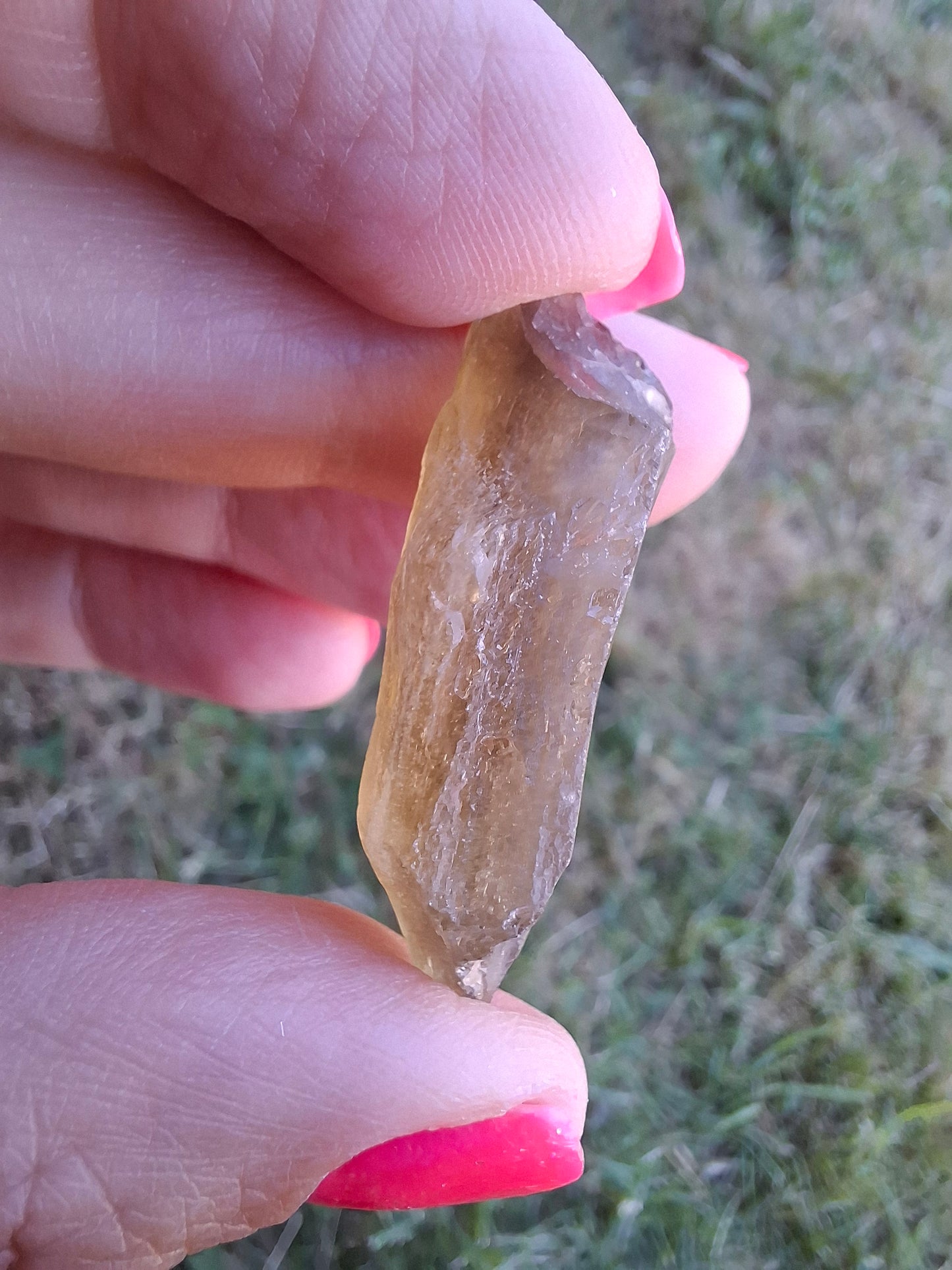Libyan Desert Glass (darker) Piece, 8.34g, Tektite (Ref: L1370)