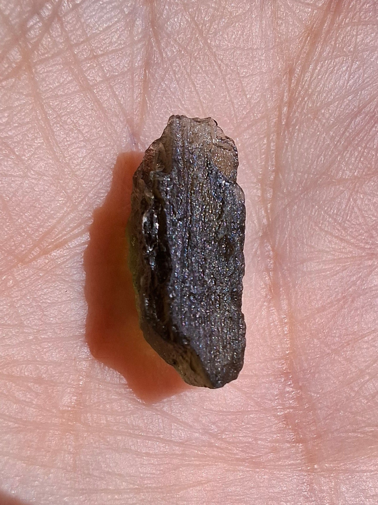 Moldavite Piece, 1.03g, Tektite (Ref: 1416)