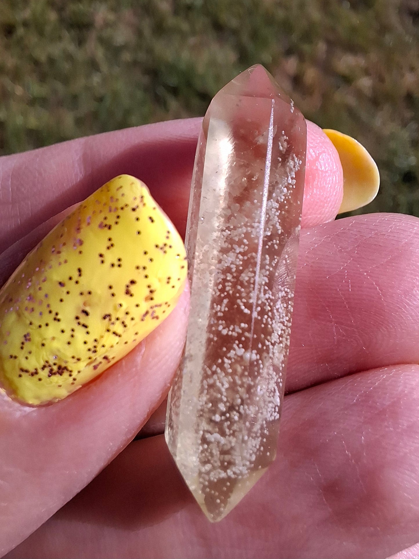 Libyan Desert Glass DT Carving, 3.94g, Tektite (Ref: LDT5)