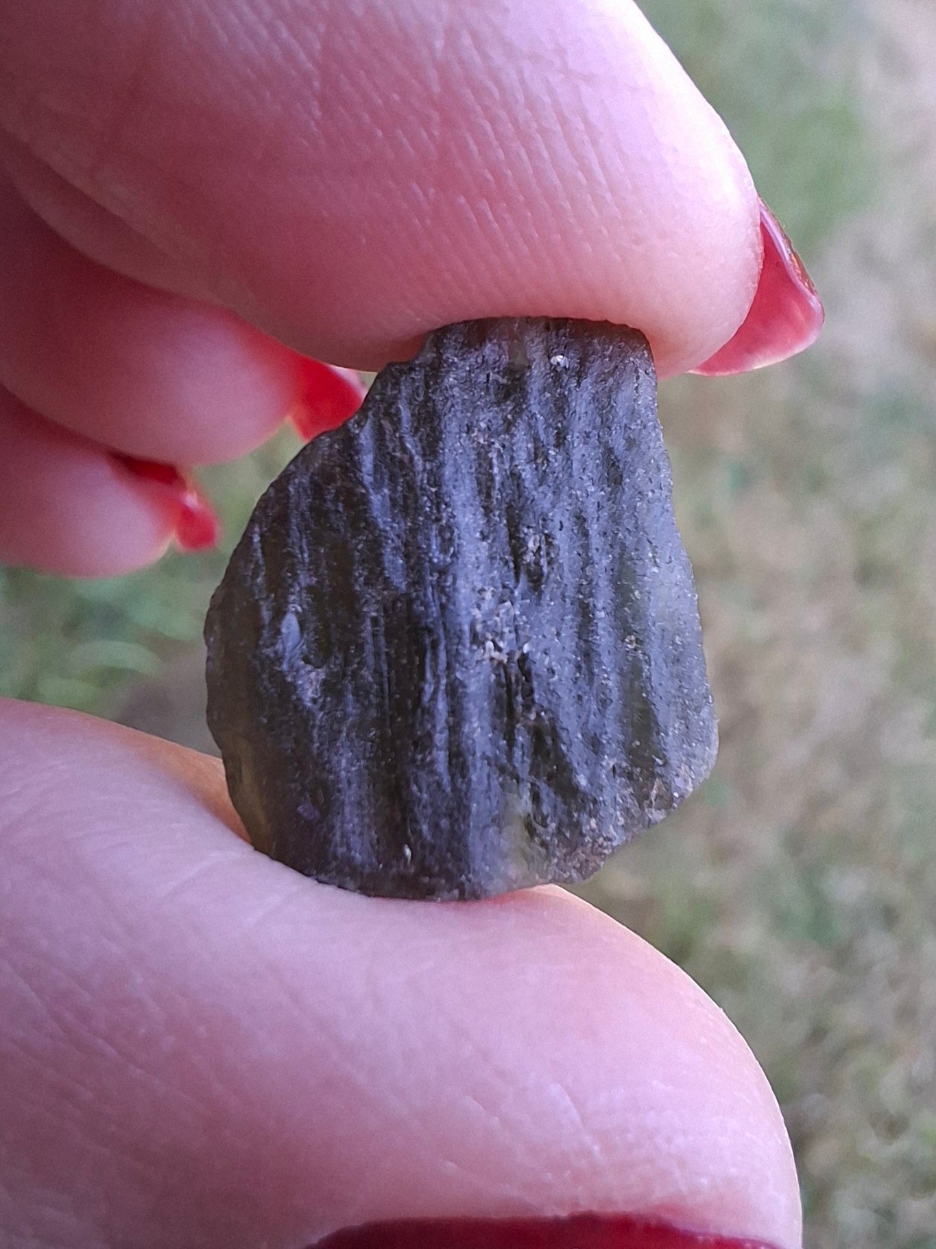 Moldavite Piece, 2.06g, Tektite (Ref: 1467)