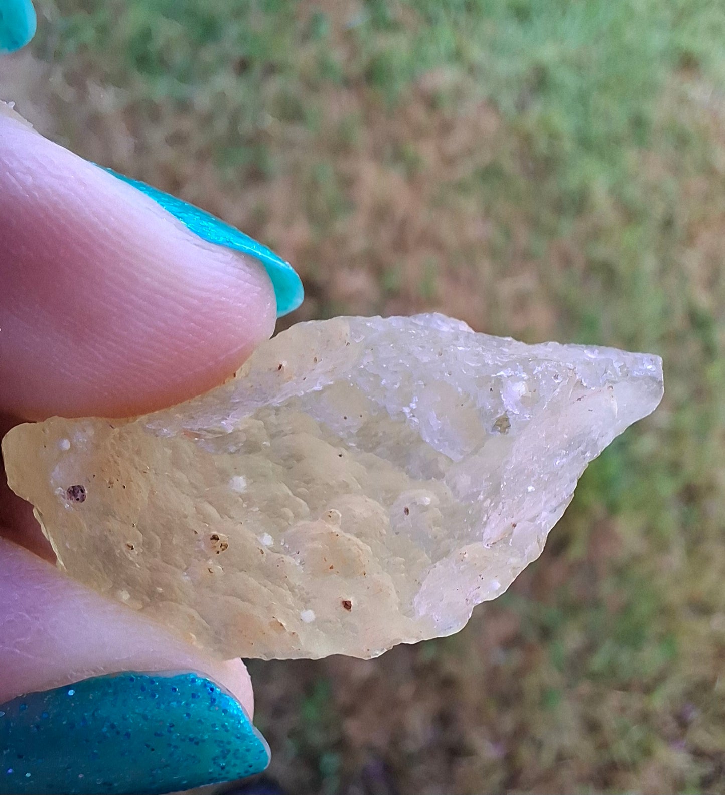 Libyan Desert Glass Piece 6.33g, Tektite