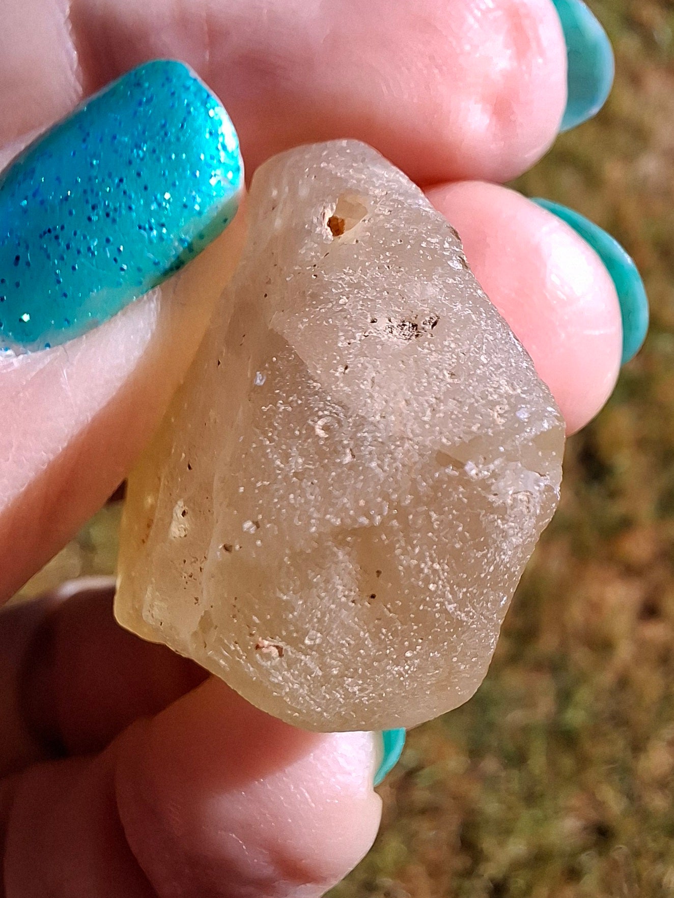 Libyan Desert Glass Piece, 12.30g, Tektite