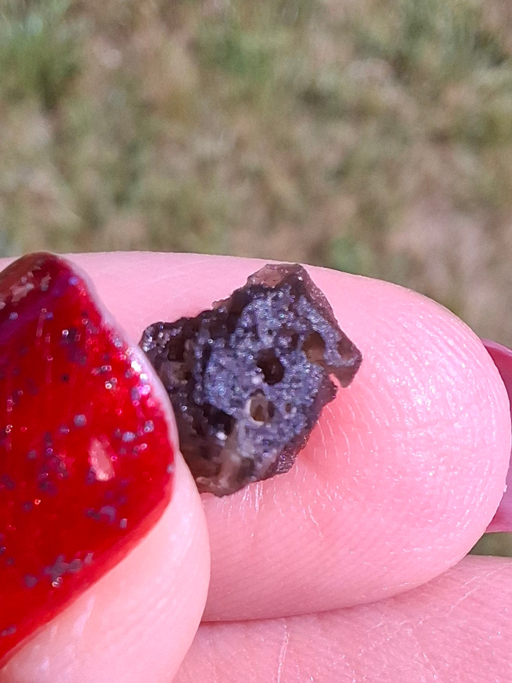 Moldavite Piece, 0.59g, Tektite (Ref: 1472)