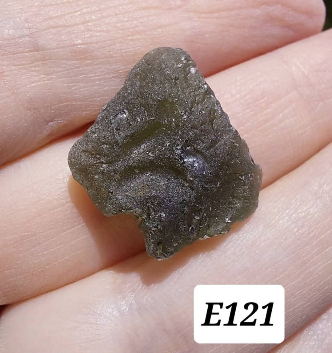 Moldavite Piece, 2.78g, Tektite (Ref: E121)