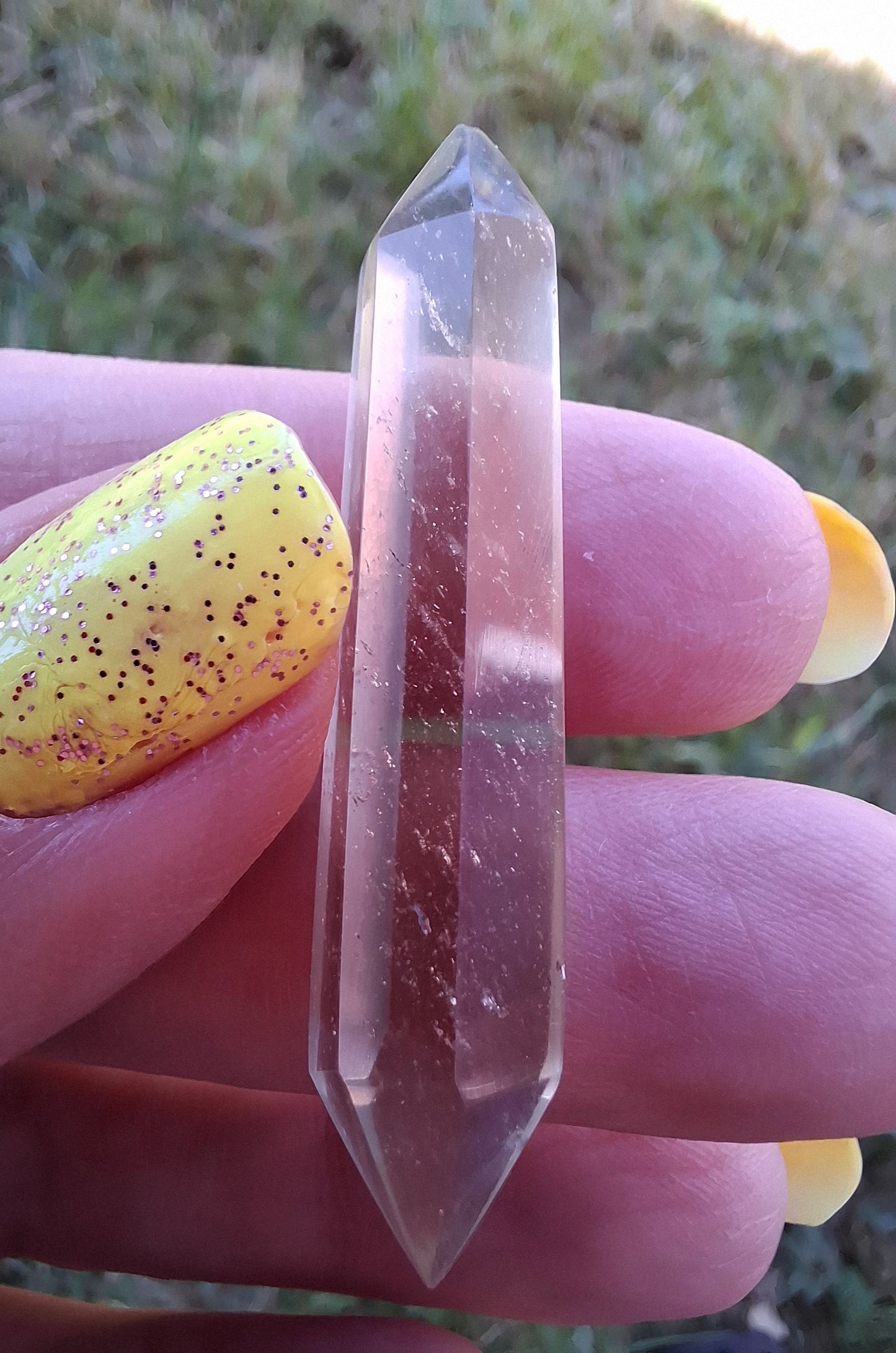 Libyan Desert Glass DT Carving, 4.71g, Tektite (Ref: LDT2)