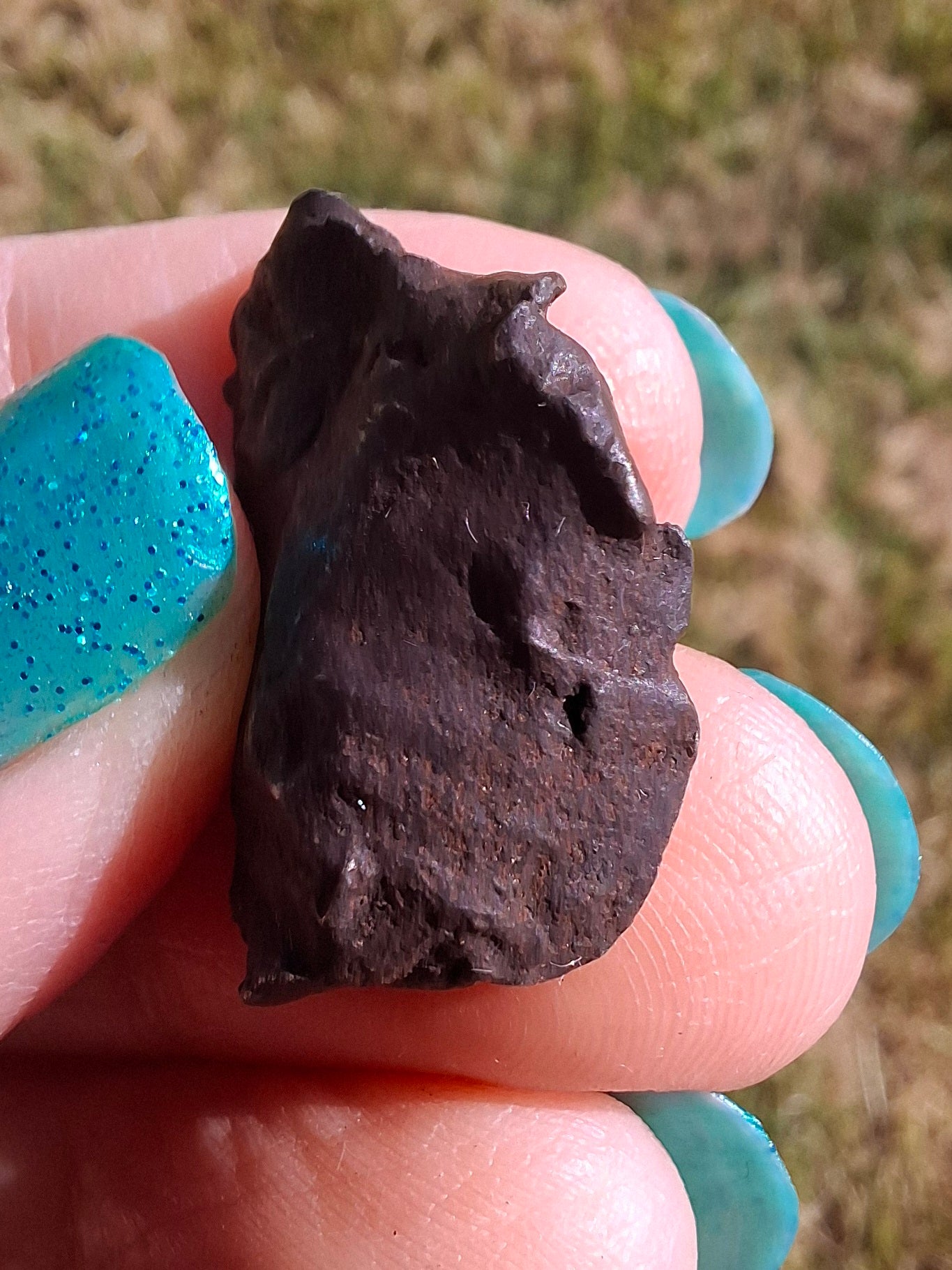 Gebel Kamil Iron Meteorite, 14.49g (Ref: K46)