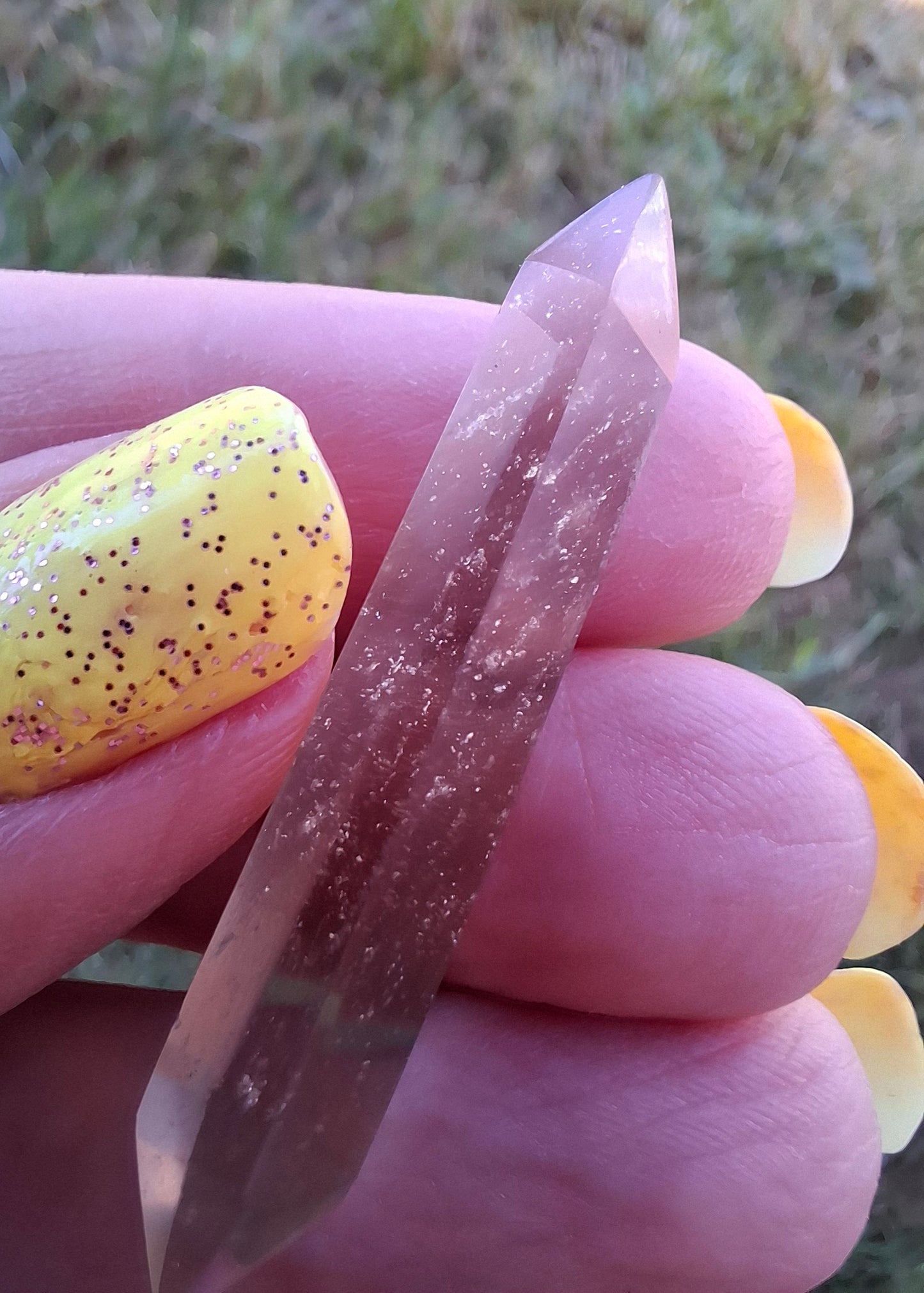 Libyan Desert Glass DT Carving, 4.71g, Tektite (Ref: LDT2)