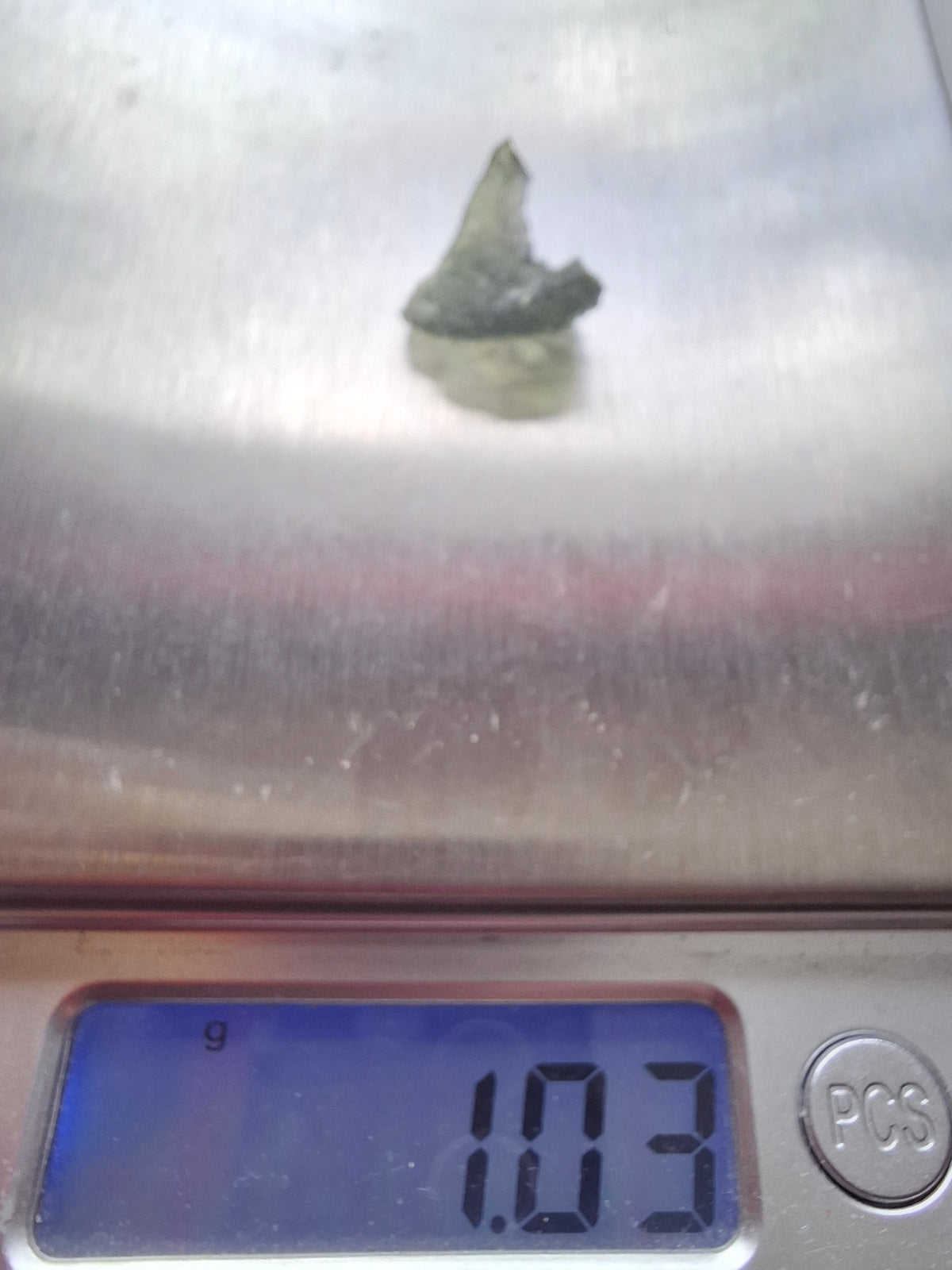 Moldavite Piece, 1.03g, Tektite (Ref: 1516)