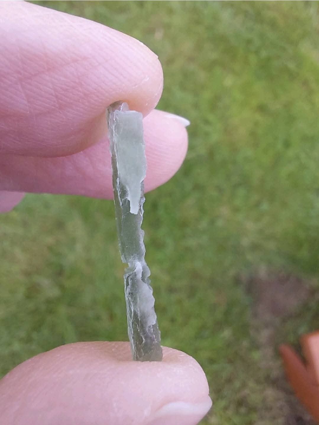 Moldavite Piece, 0.60g, Tektite (E243)
