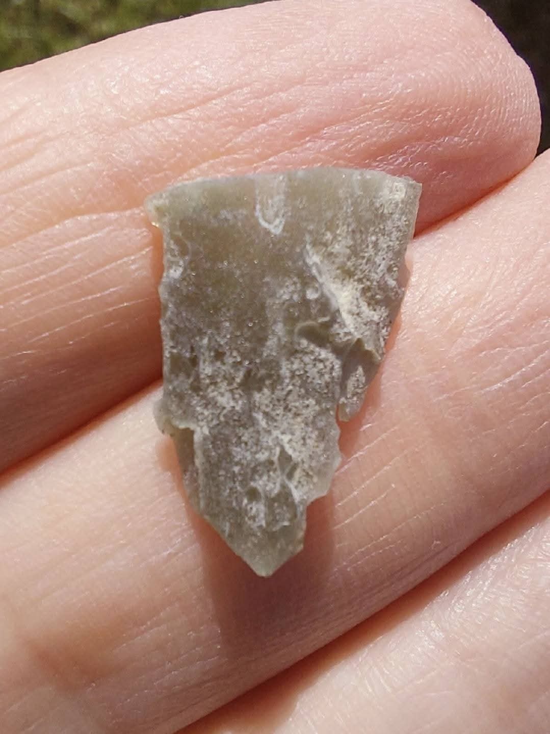 Moldavite Piece, 0.59g, Tektite (Ref: E155)
