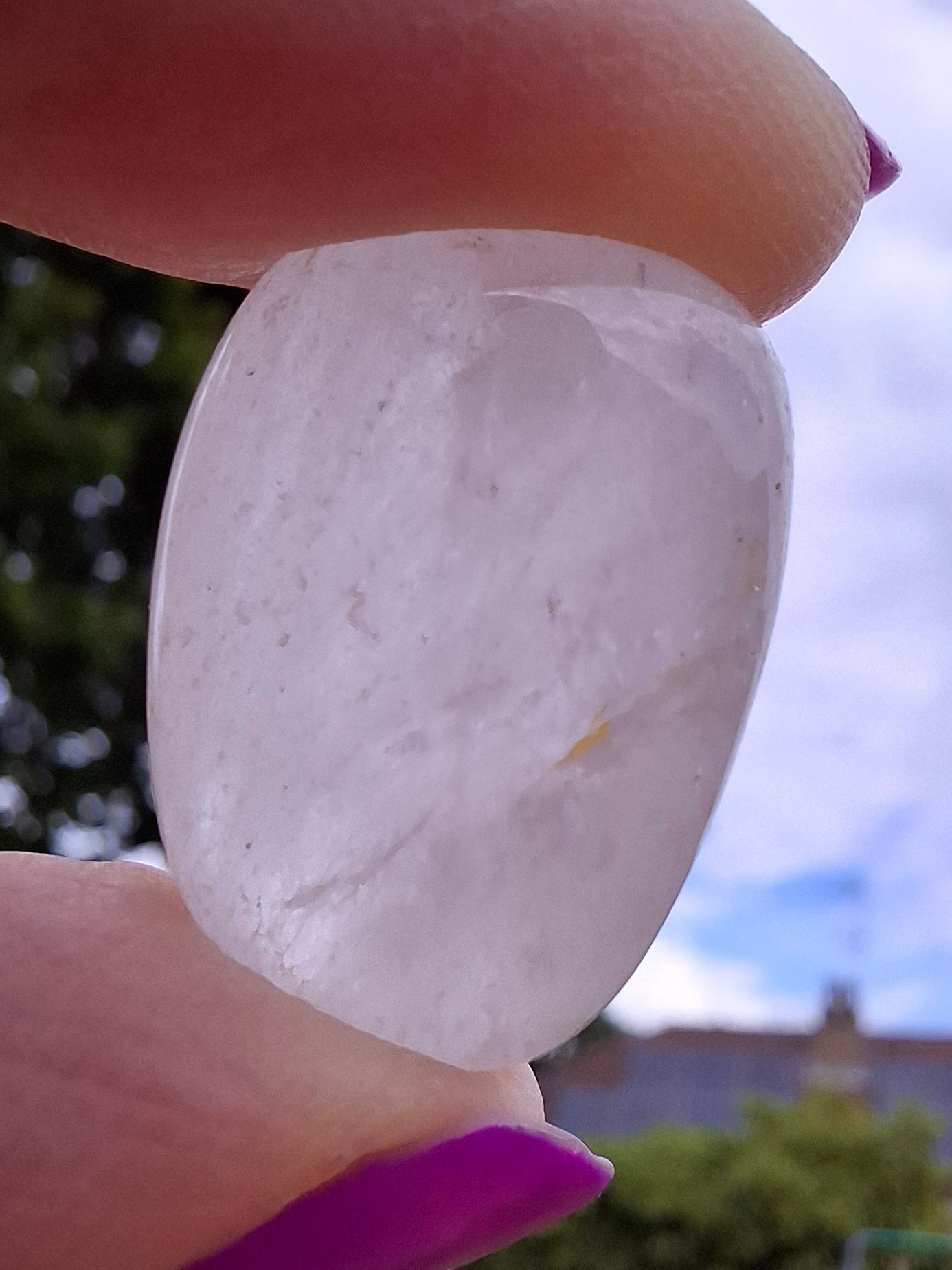 Clear Quartz, Tumble Stone, Crystal (Ref: T33)